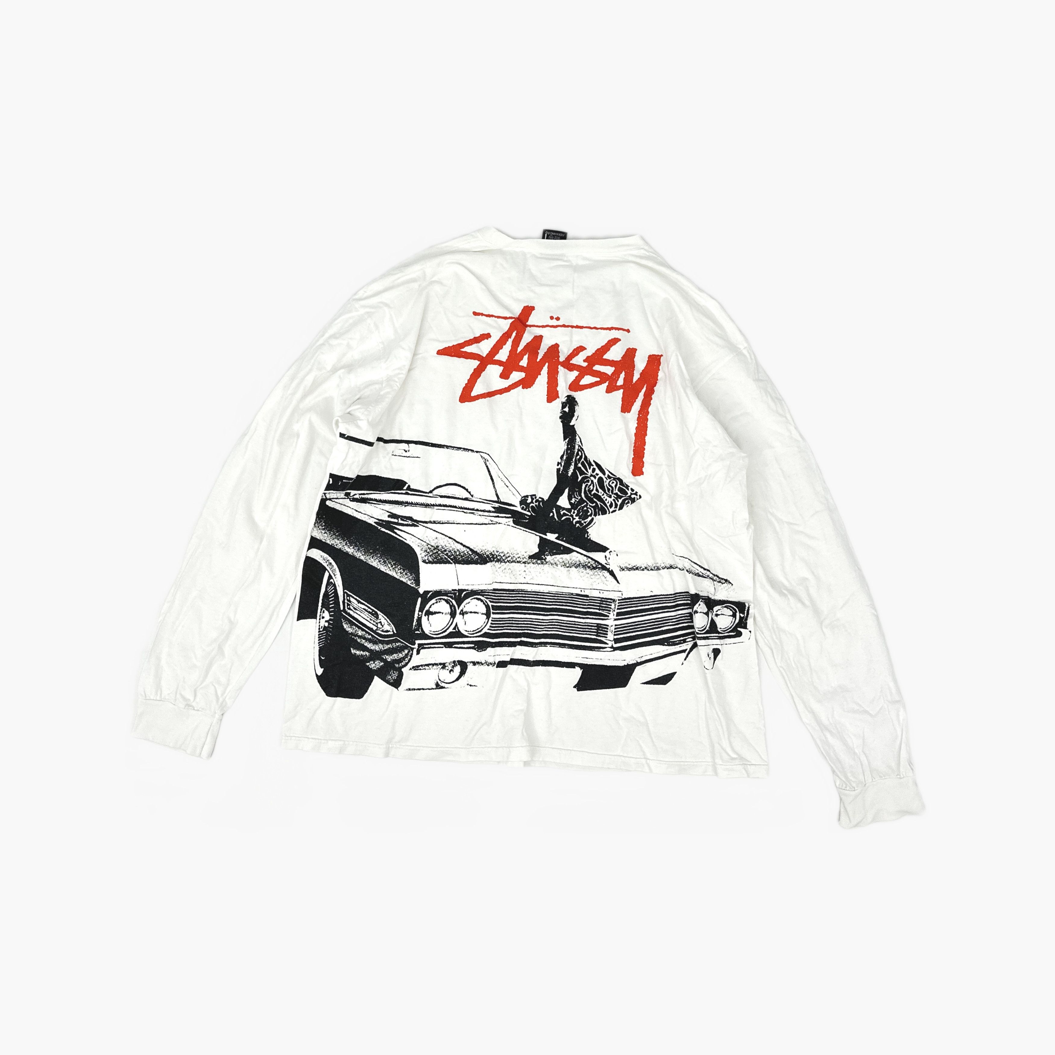 Stussy Stussy Car Graphic Long Sleeve T-Shirt Size XXL Size US XXL / EU 58 / 5 - 2 Thumbnail