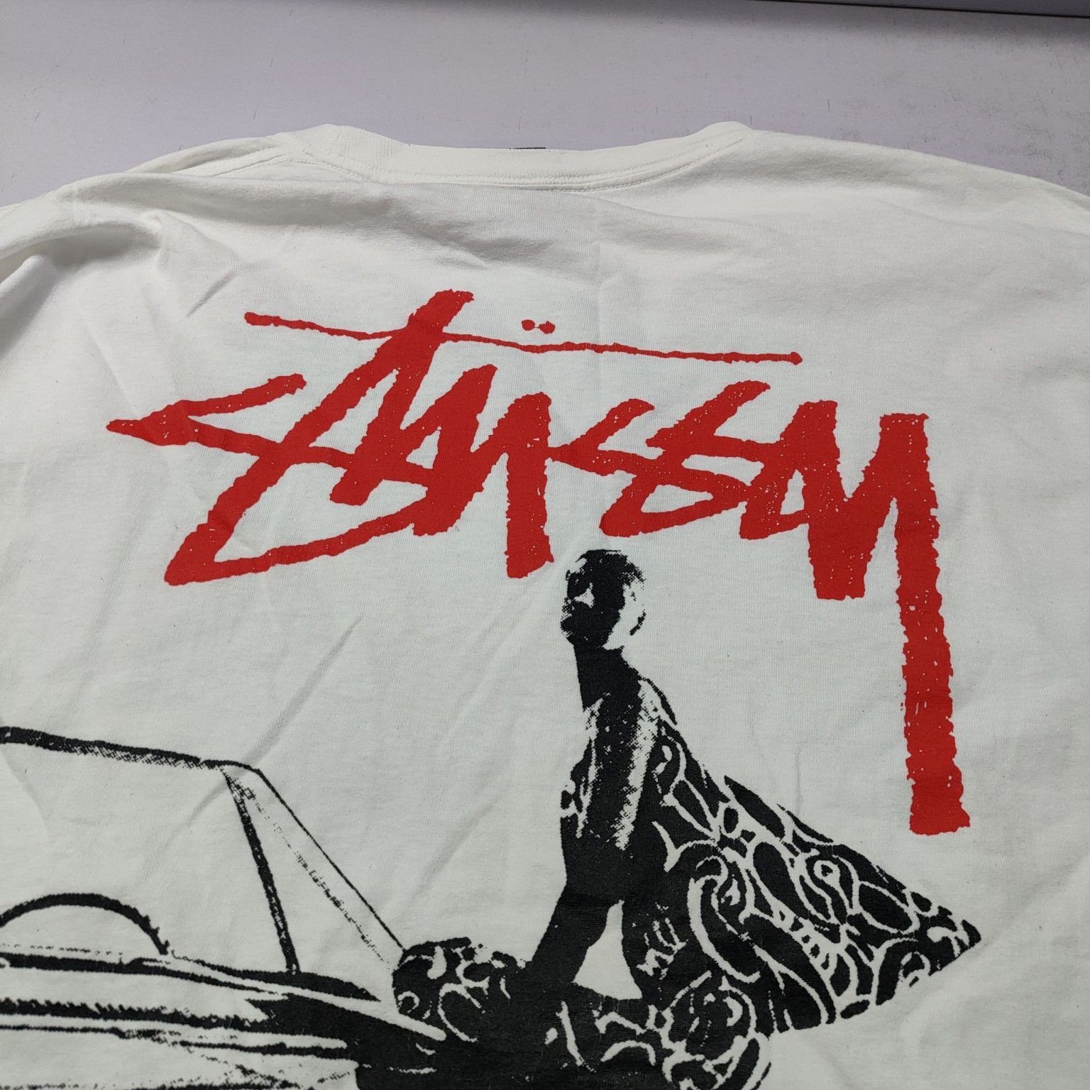 Stussy Stussy Car Graphic Long Sleeve T-Shirt Size XXL Size US XXL / EU 58 / 5 - 6 Thumbnail