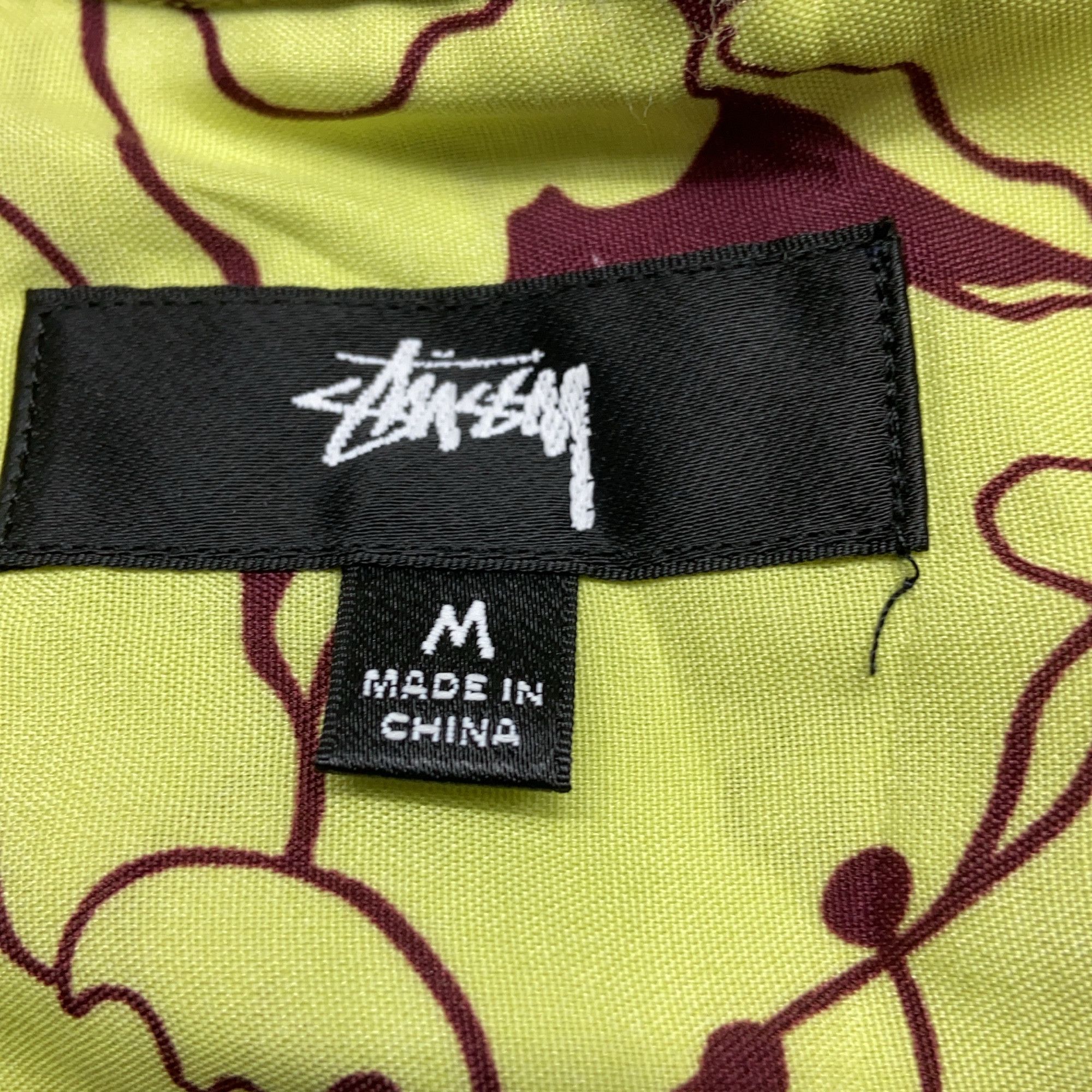 Stussy Stussy Floral Button Up Shirt Size M Size US M / EU 48-50 / 2 - 2 Thumbnail