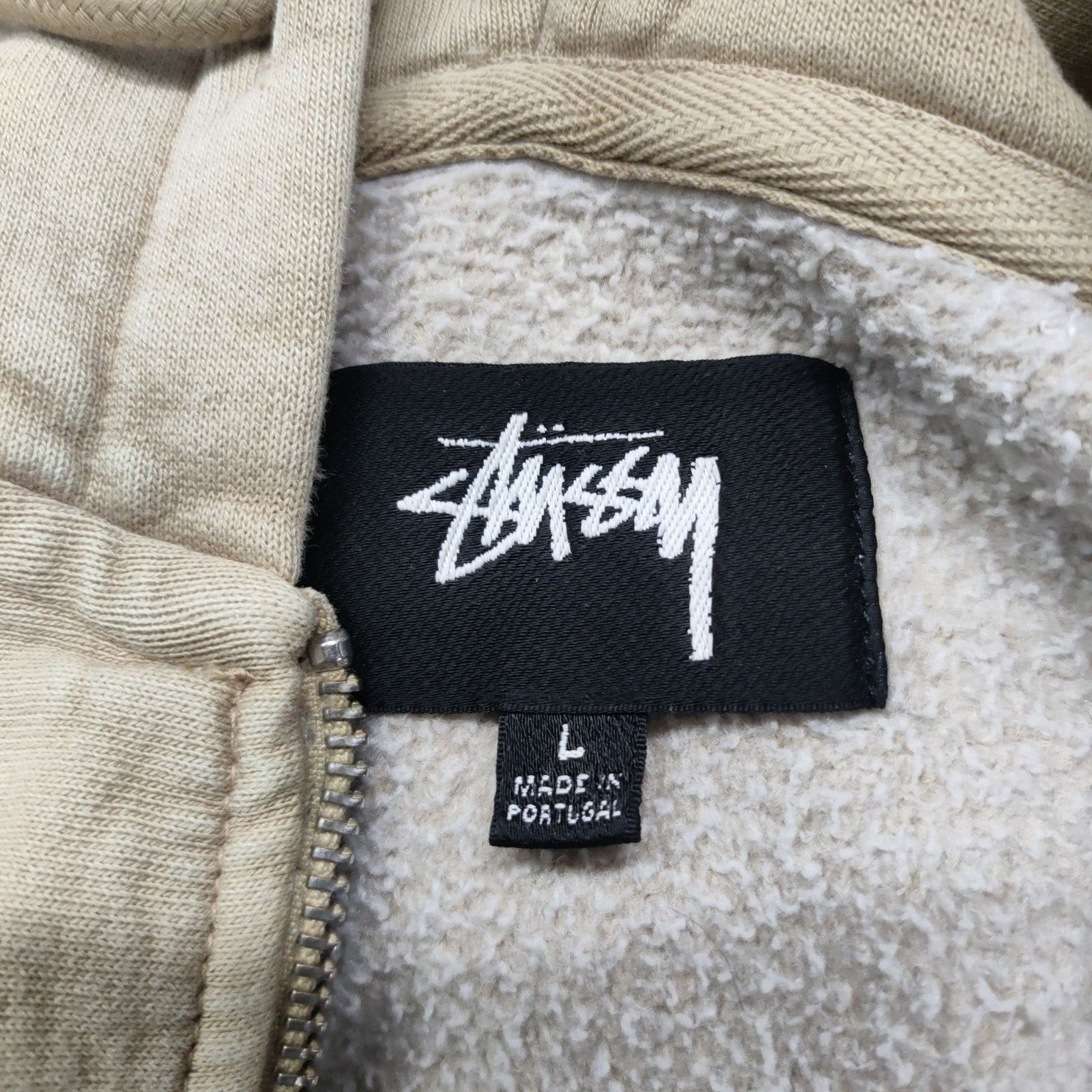 Stussy Stussy Faded Zip Up Hoodie Size L Size US L / EU 52-54 / 3 - 3 Thumbnail