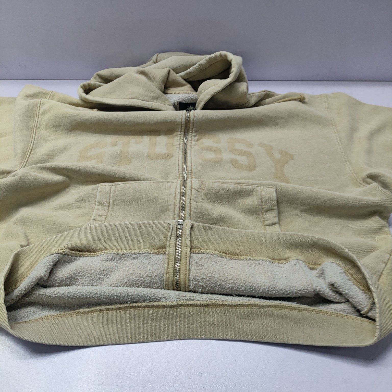 Stussy Stussy Faded Zip Up Hoodie Size L Size US L / EU 52-54 / 3 - 14 Thumbnail