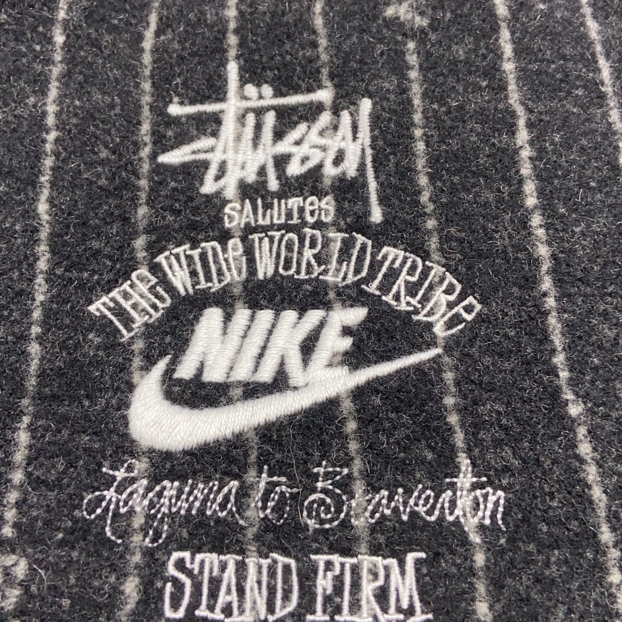 Nike Nike x Stussy Striped Hoodie Jacket Size XXL Size US XXL / EU 58 / 5 - 4 Thumbnail