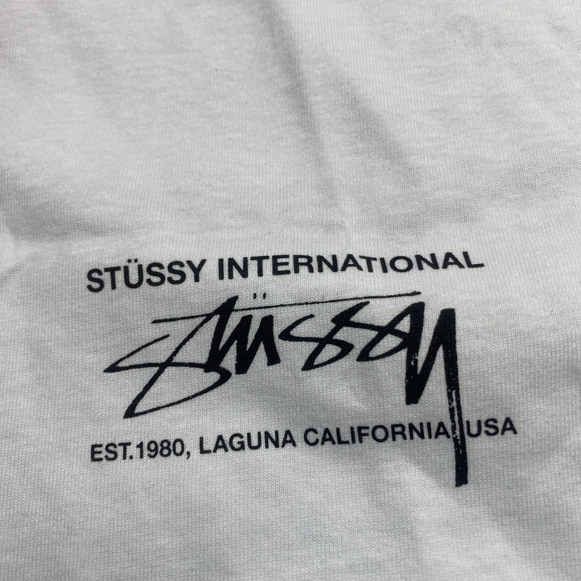 Stussy Stussy International Logo Long Sleeve T-Shirt Size L Size US L / EU 52-54 / 3 - 4 Thumbnail