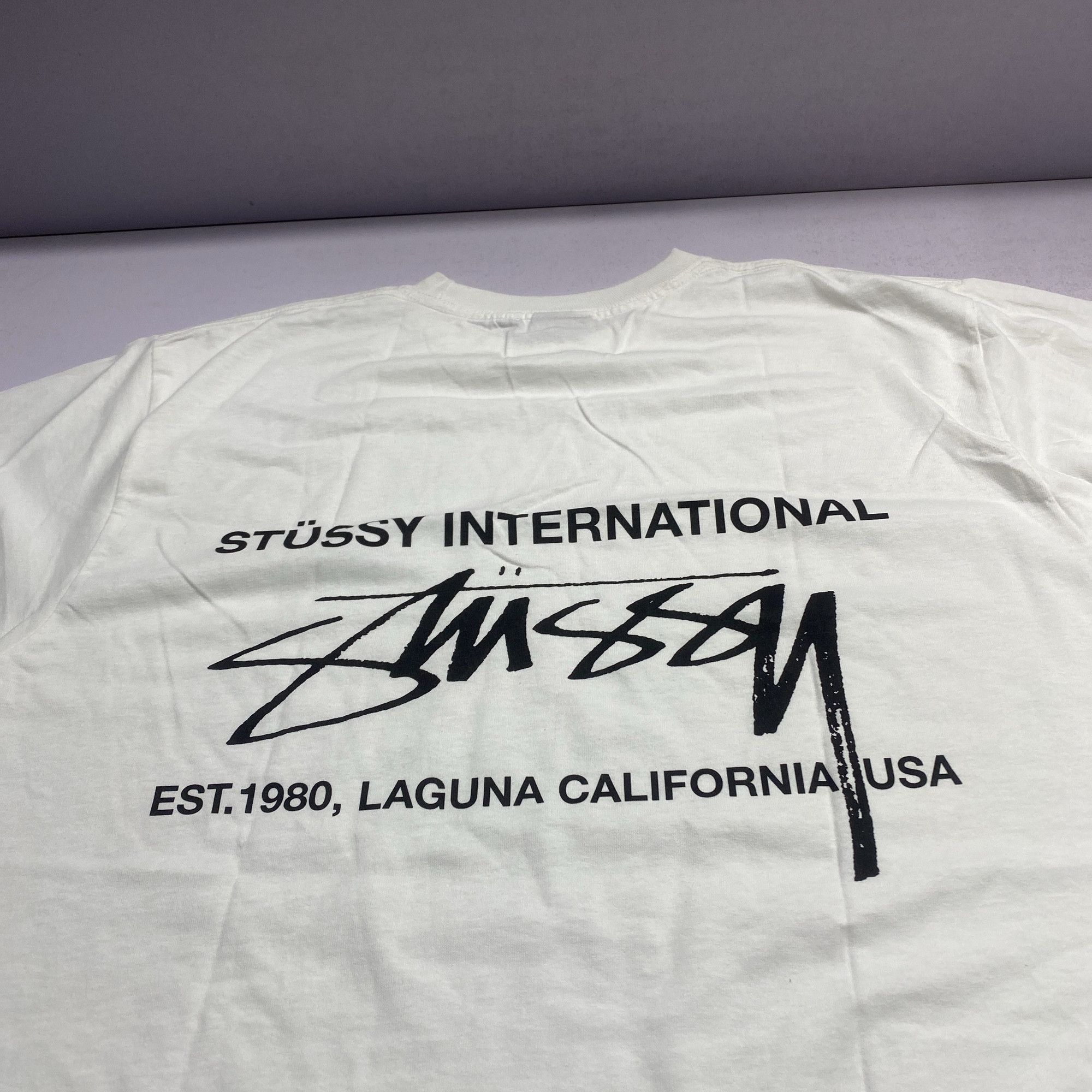 Stussy Stussy International Logo Long Sleeve T-Shirt Size L Size US L / EU 52-54 / 3 - 6 Thumbnail