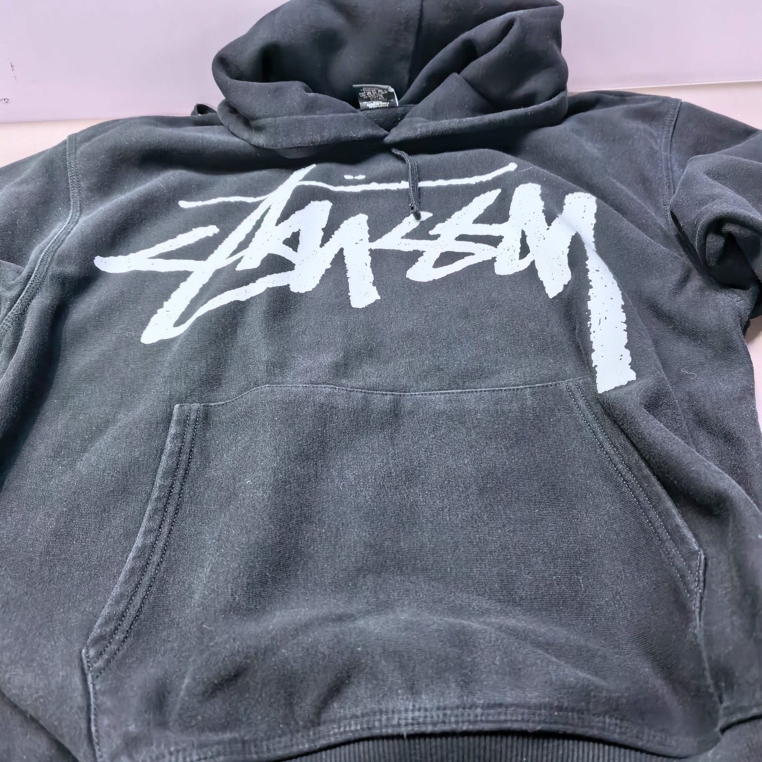 Stussy Stussy Logo Print Hoodie Size XL Size US XL / EU 56 / 4 - 10 Thumbnail