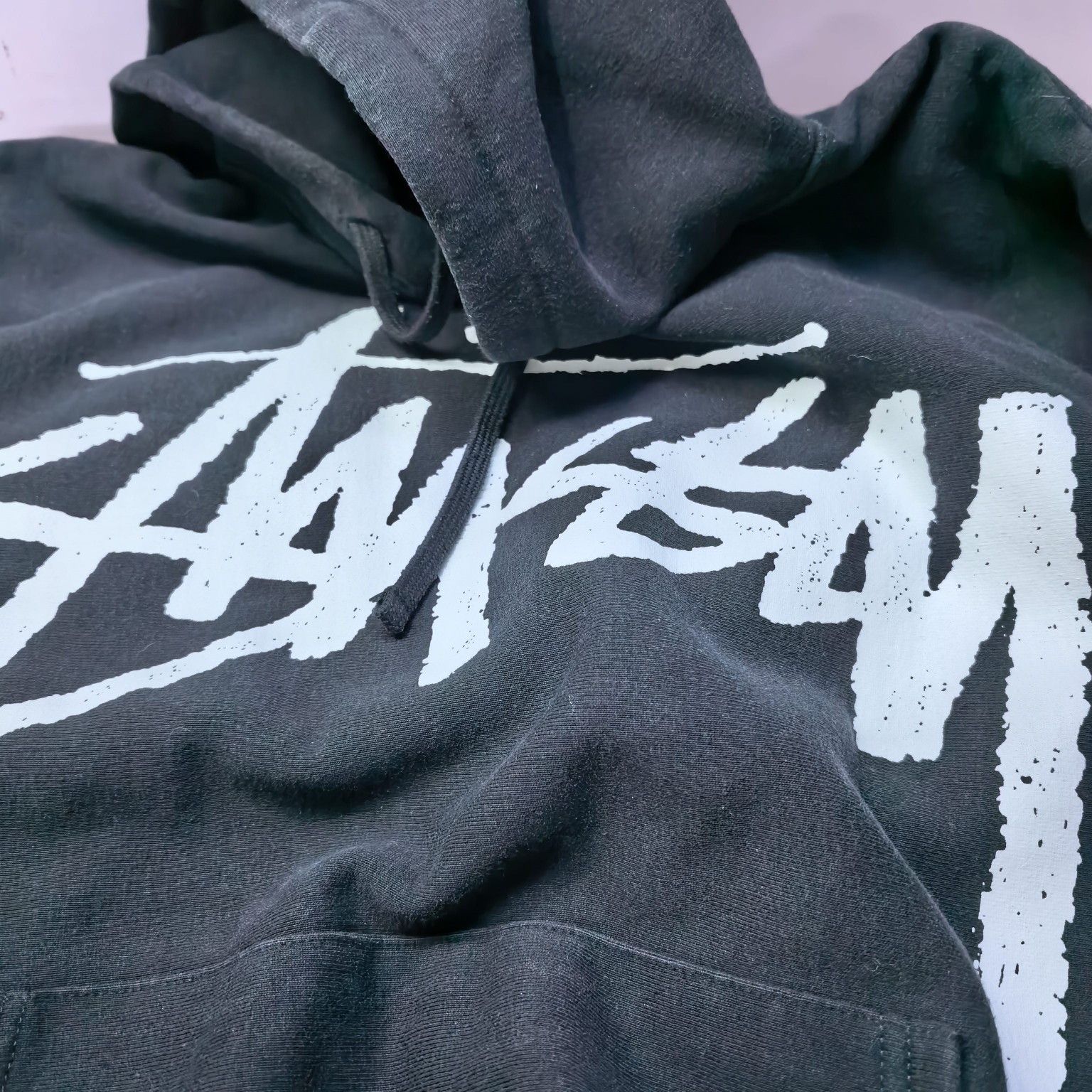 Stussy Stussy Logo Print Hoodie Size XL Size US XL / EU 56 / 4 - 3 Thumbnail