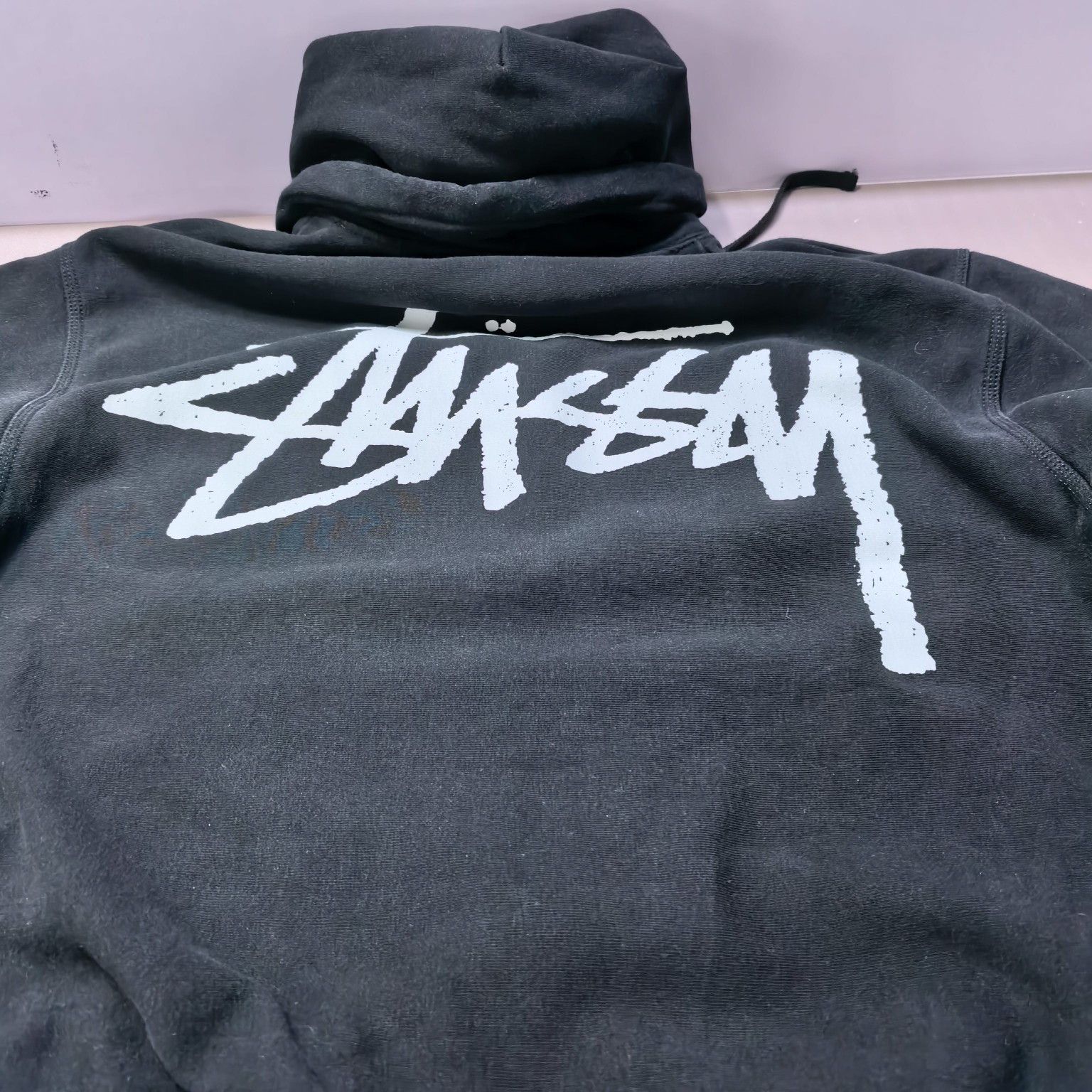 Stussy Stussy Logo Print Hoodie Size XL Size US XL / EU 56 / 4 - 12 Thumbnail