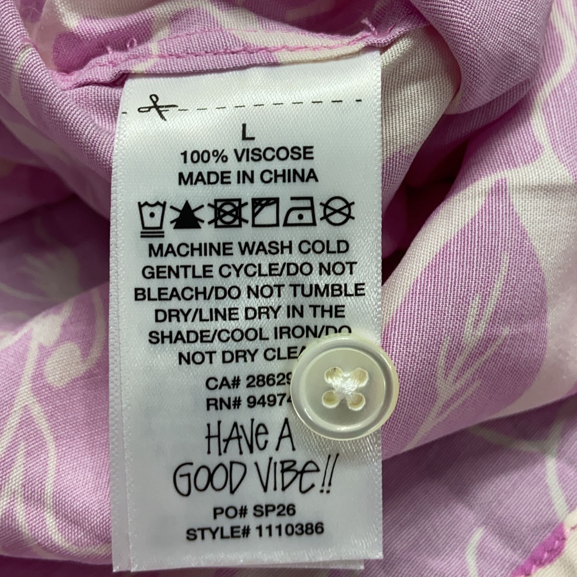Stussy Stussy Floral Print Short Sleeve Button Up Shirt Size L Size US L / EU 52-54 / 3 - 4 Thumbnail