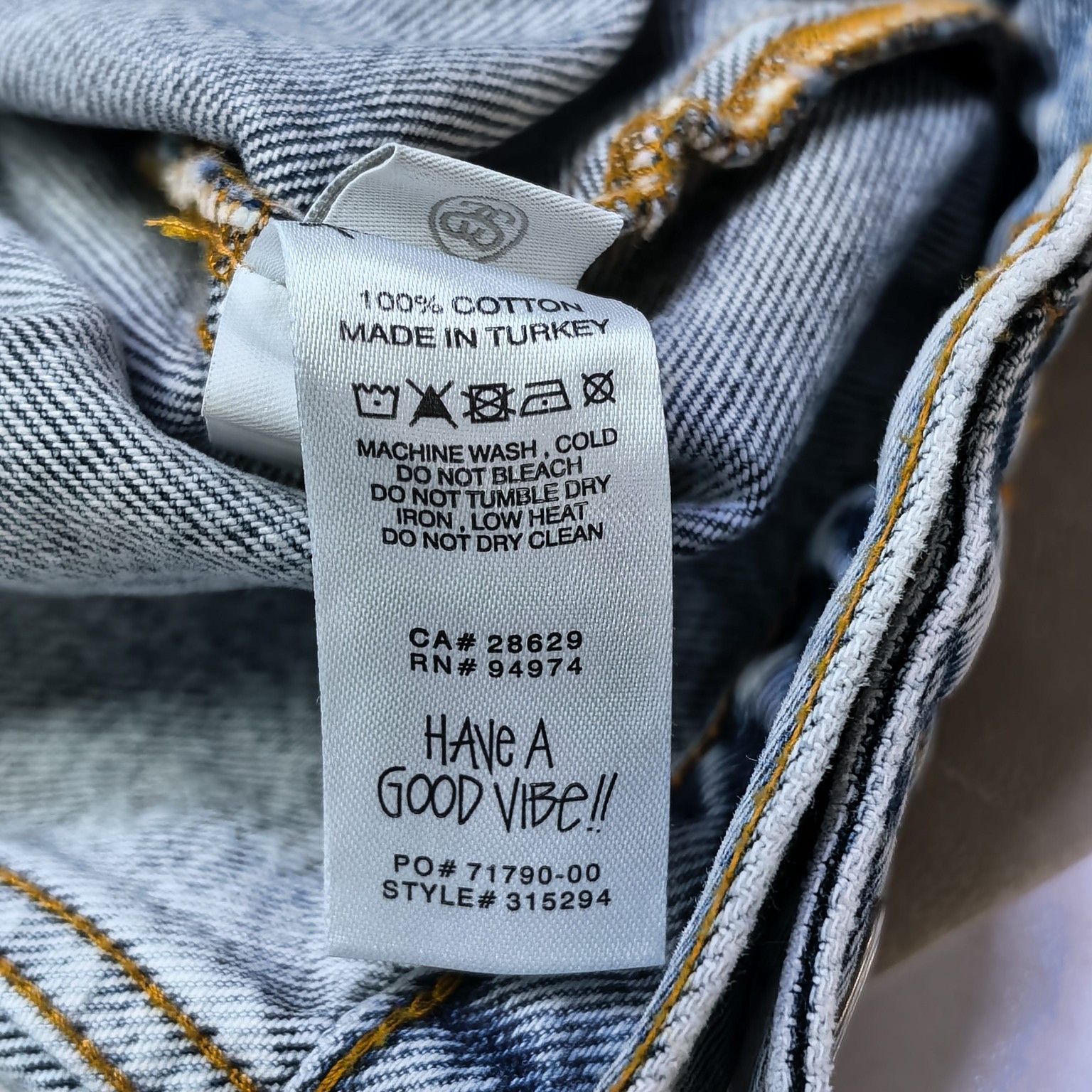 Dries Van Noten × Stussy Stussy x Dries Van Noten Graffiti Denim Jacket XL Size US XL / EU 56 / 4 - 7 Thumbnail