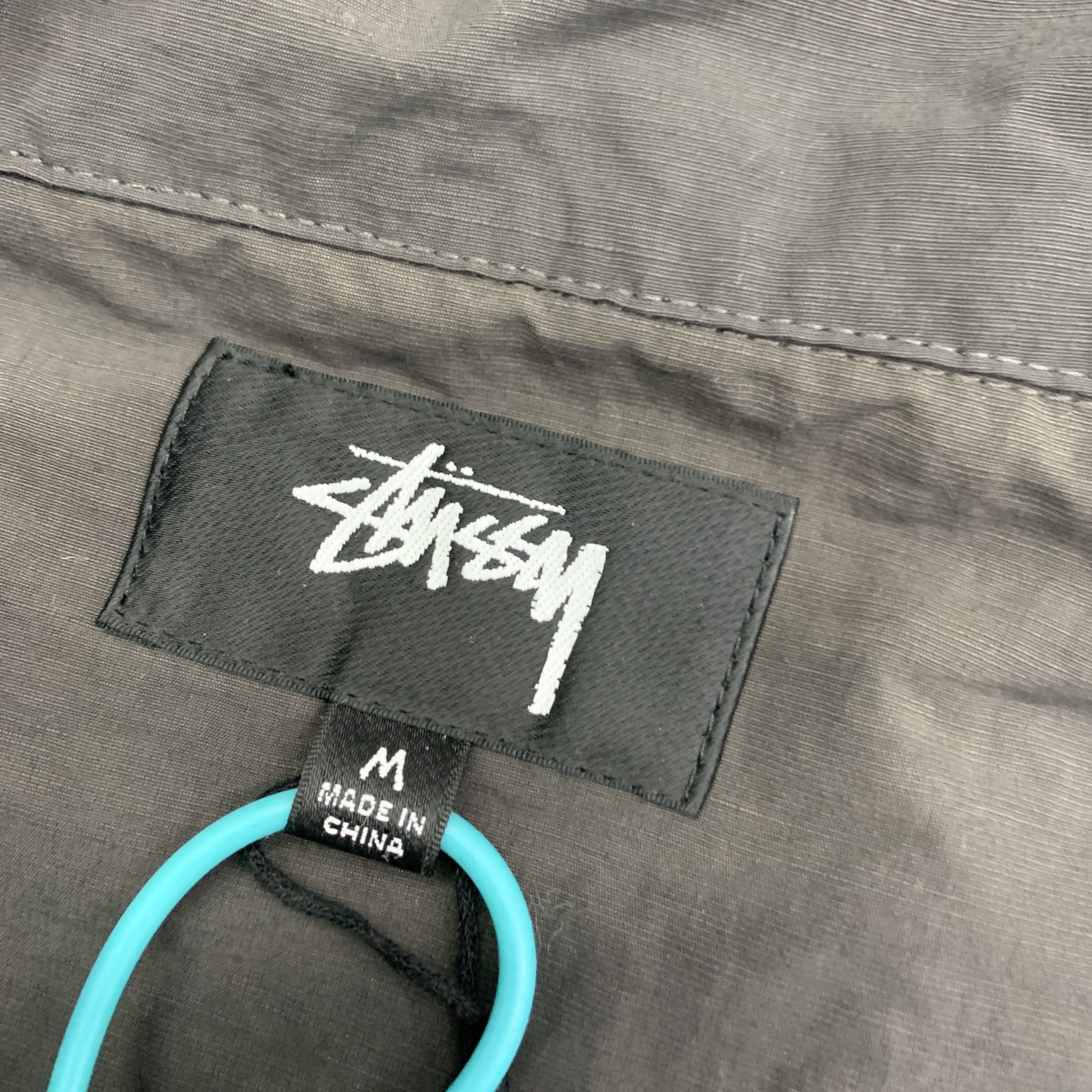 Stussy Stussy Wave Dye Beach Shell Zip Jacket Size M Size US M / EU 48-50 / 2 - 2 Thumbnail