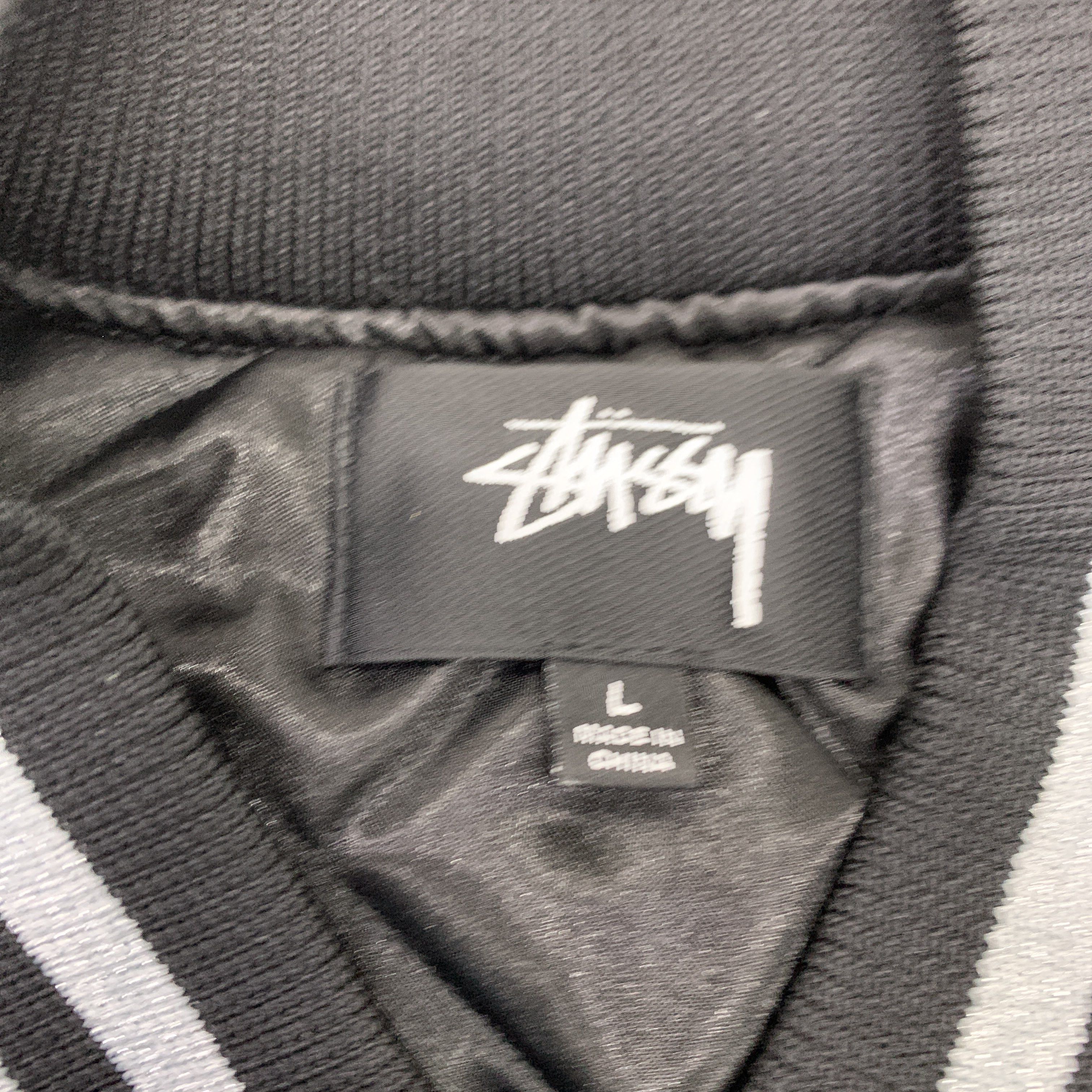 Stussy Stussy Sequin Dice Satin Bomber Jacket Size L Size US L / EU 52-54 / 3 - 2 Thumbnail