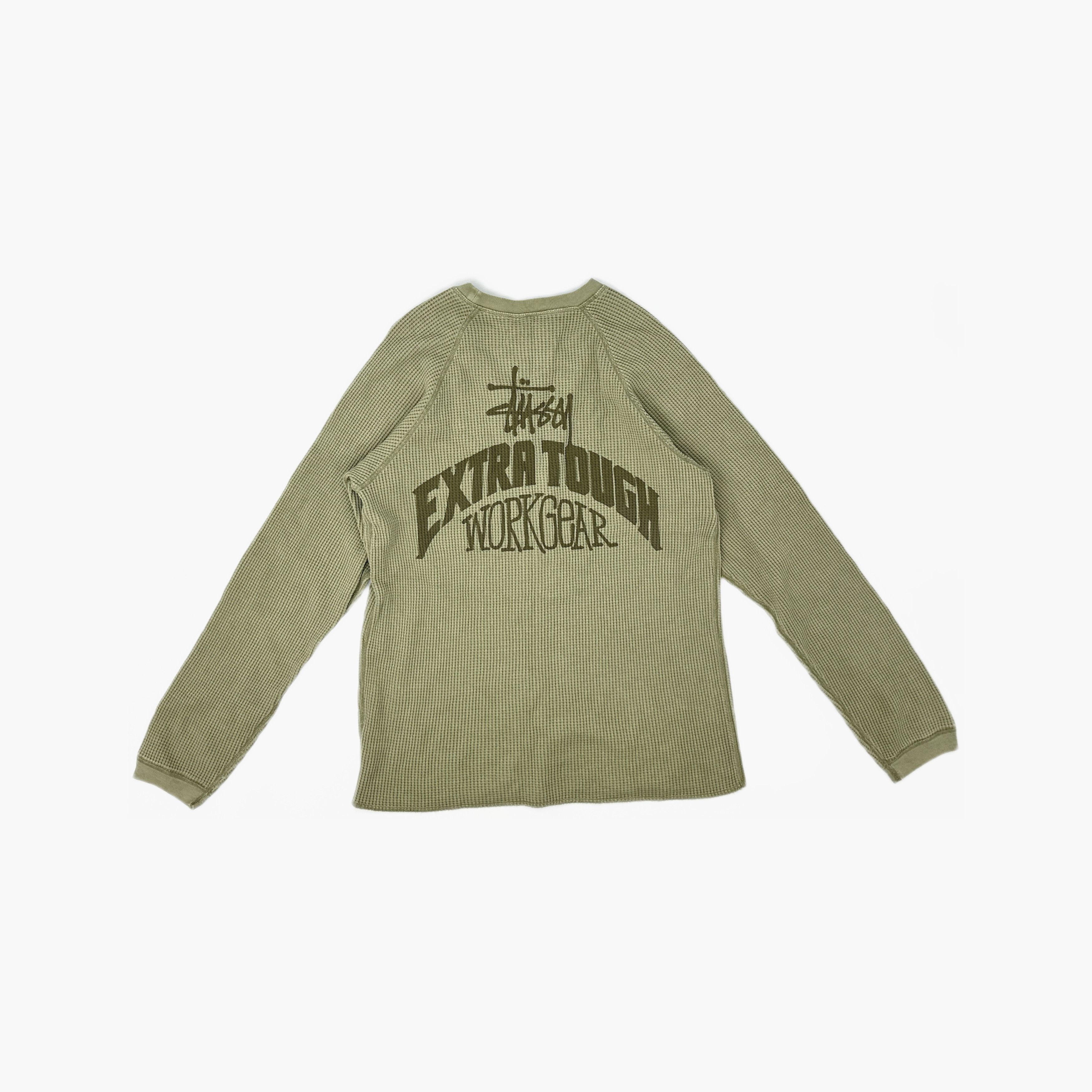 Stussy Stussy Extra Tough Workgear Thermal Long Sleeve M Size US M / EU 48-50 / 2 - 2 Thumbnail