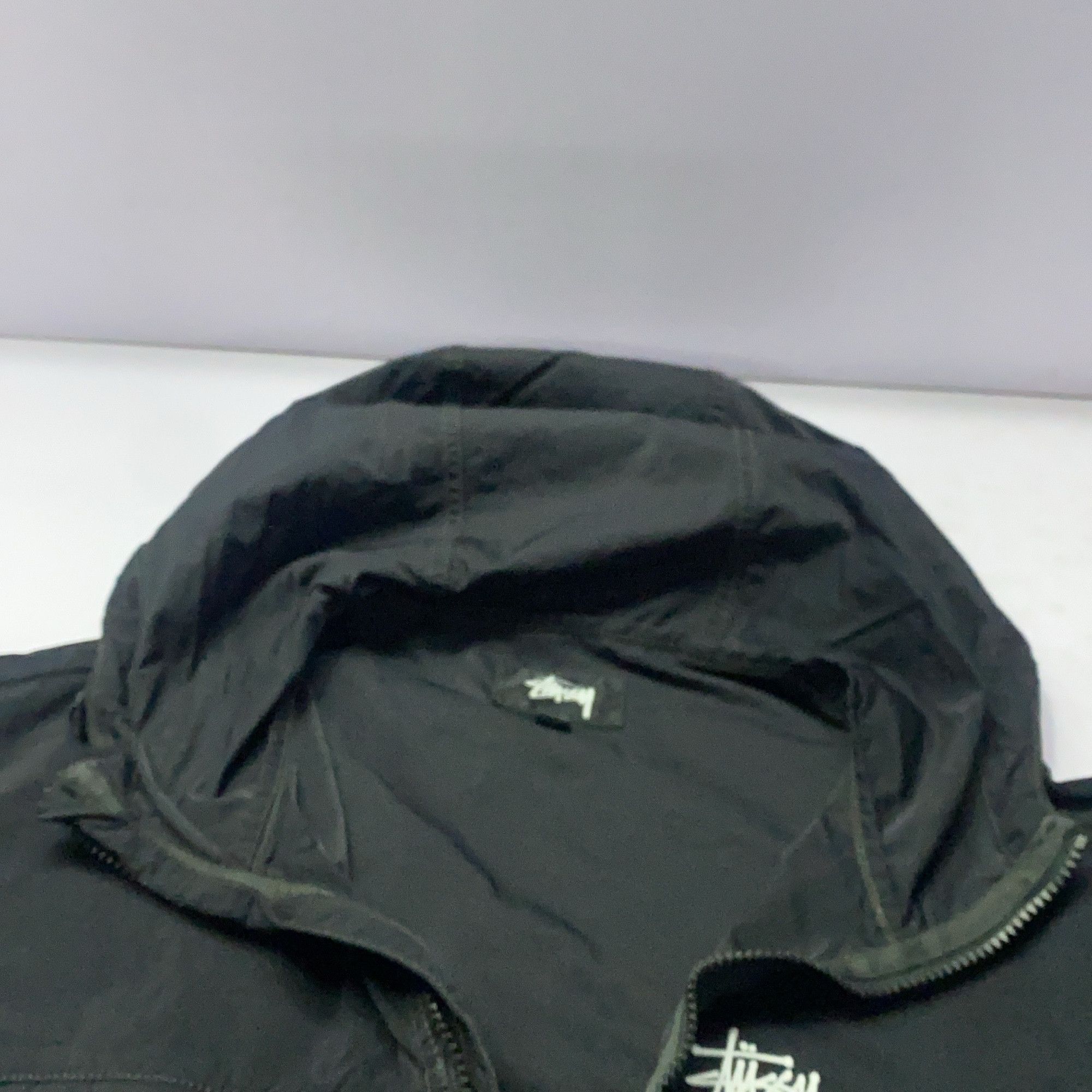 Stussy Stussy Logo Lightweight Hooded Jacket Size M Size US M / EU 48-50 / 2 - 8 Thumbnail