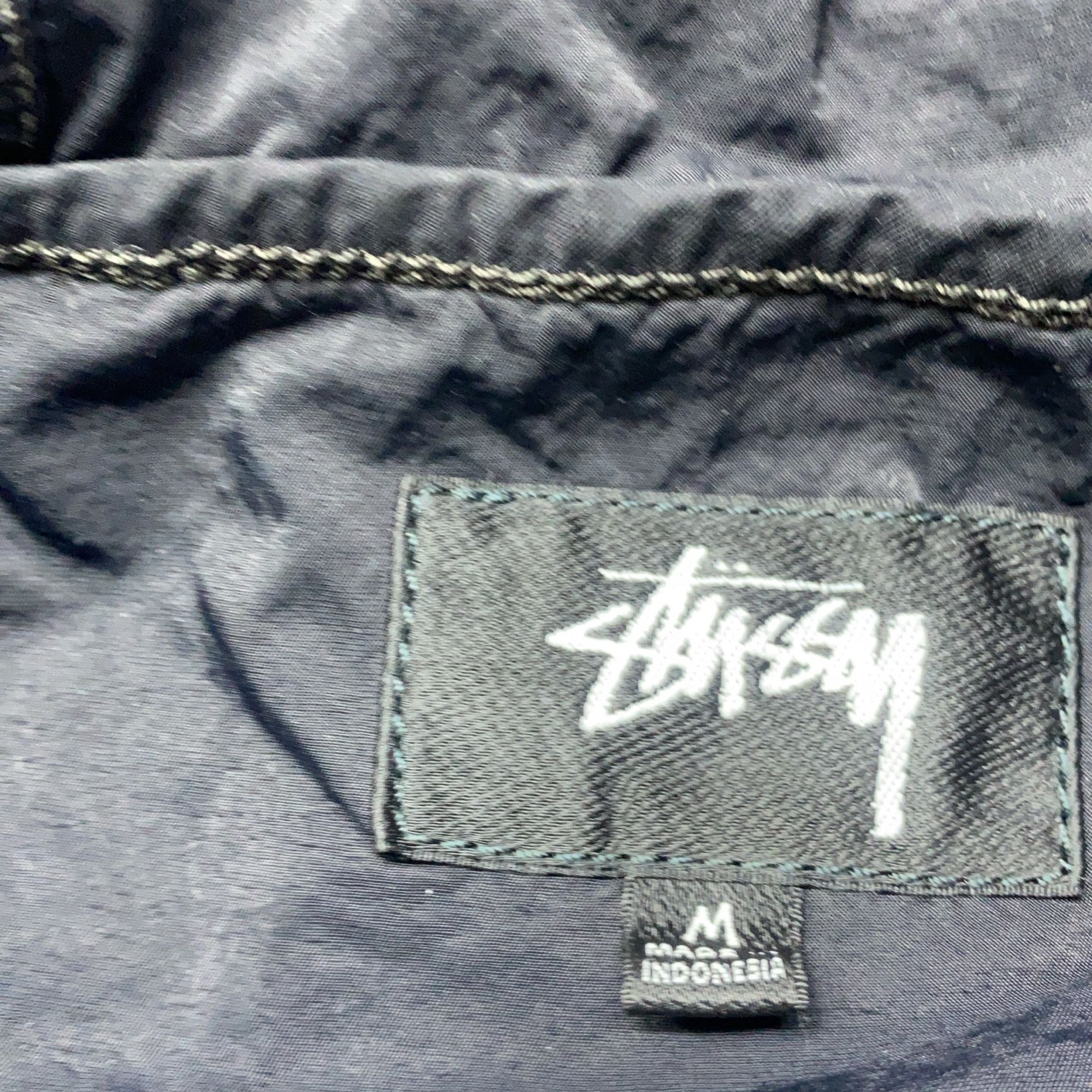 Stussy Stussy Logo Lightweight Hooded Jacket Size M Size US M / EU 48-50 / 2 - 3 Thumbnail