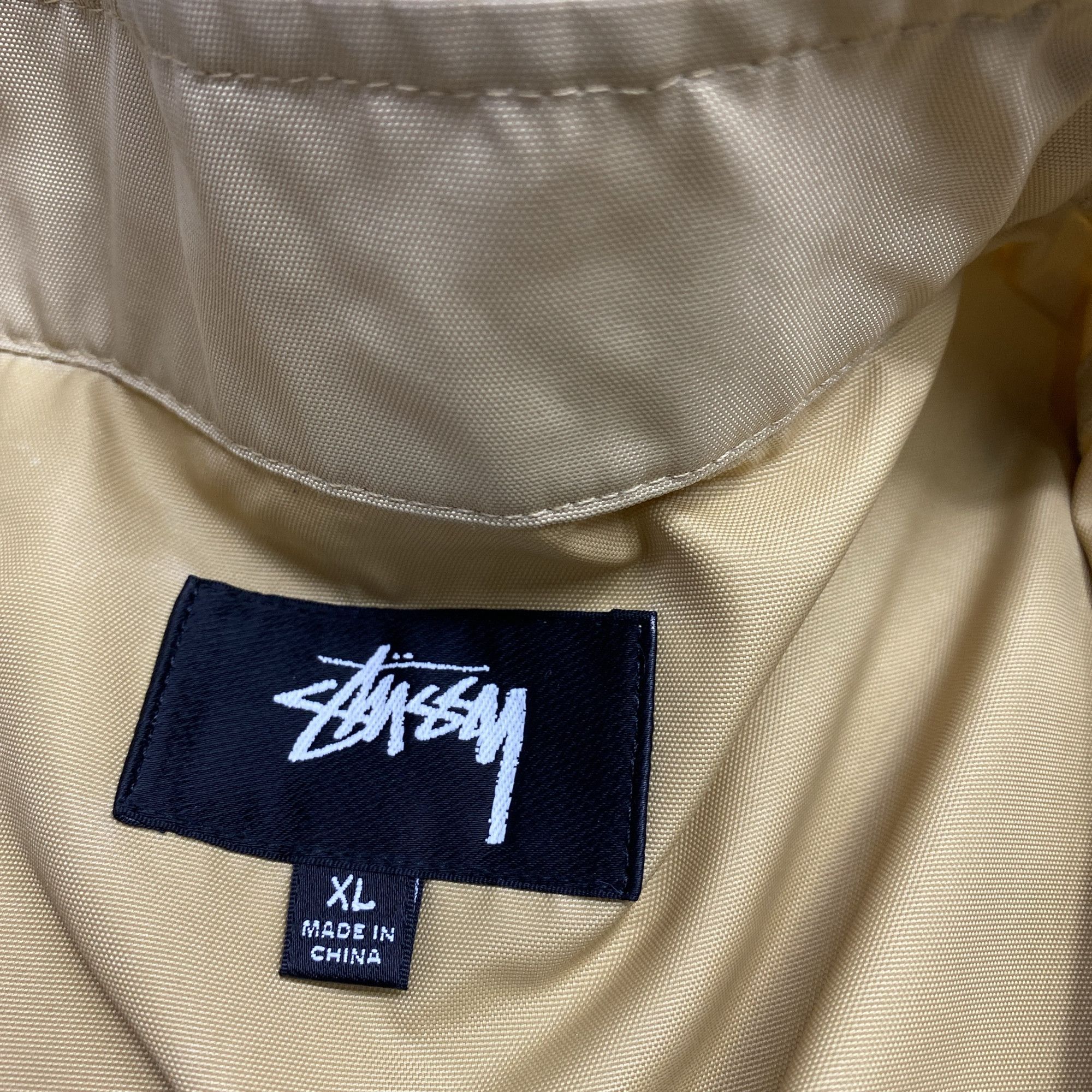 Stussy Stussy Logo Back Graphic Jacket Size XL Size US XL / EU 56 / 4 - 7 Thumbnail