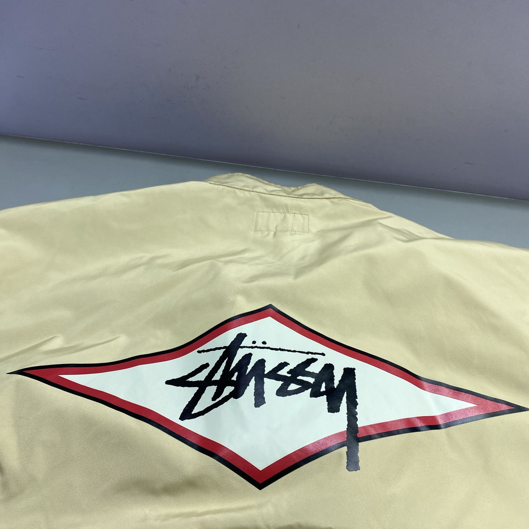 Stussy Stussy Logo Back Graphic Jacket Size XL Size US XL / EU 56 / 4 - 12 Thumbnail