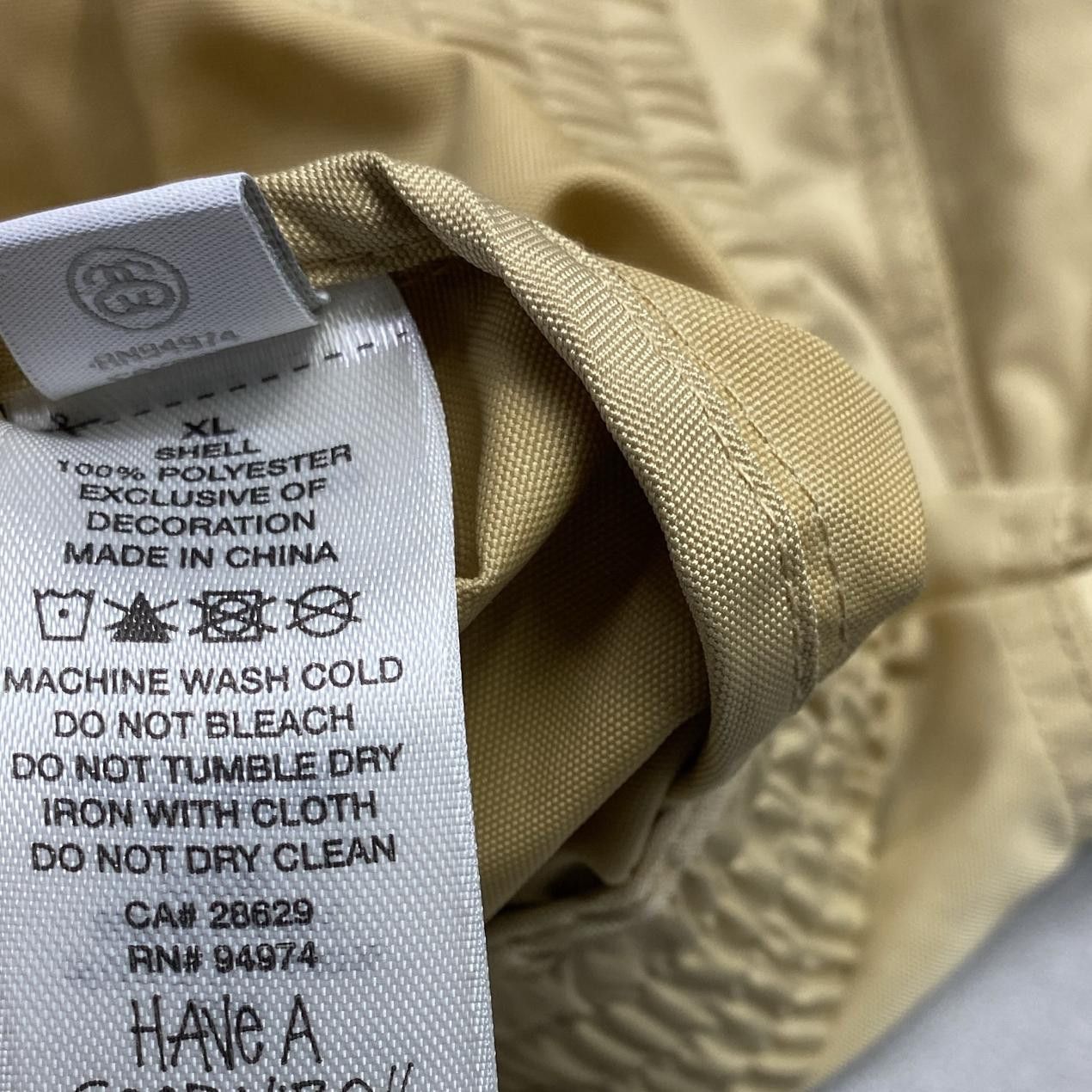 Stussy Stussy Logo Back Graphic Jacket Size XL Size US XL / EU 56 / 4 - 9 Thumbnail