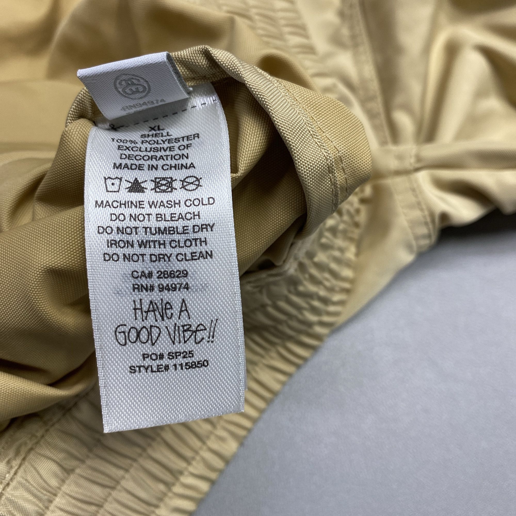Stussy Stussy Logo Back Graphic Jacket Size XL Size US XL / EU 56 / 4 - 8 Thumbnail