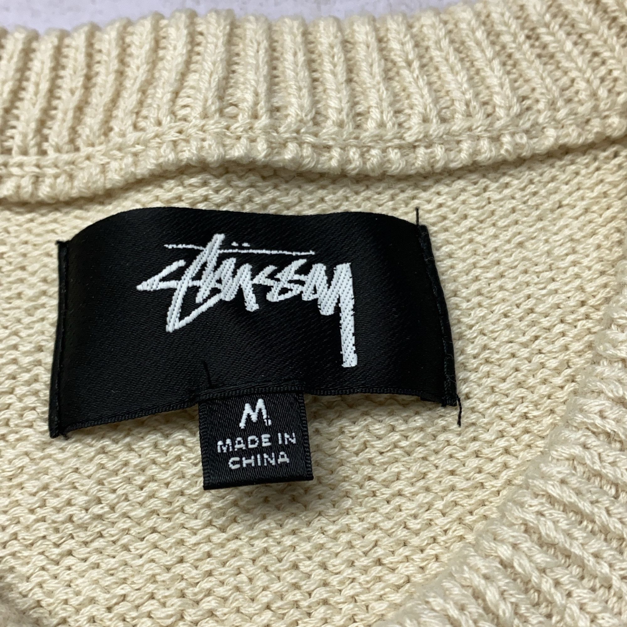 Stussy Stussy 80 Logo Sweater Size M Size US M / EU 48-50 / 2 - 4 Thumbnail