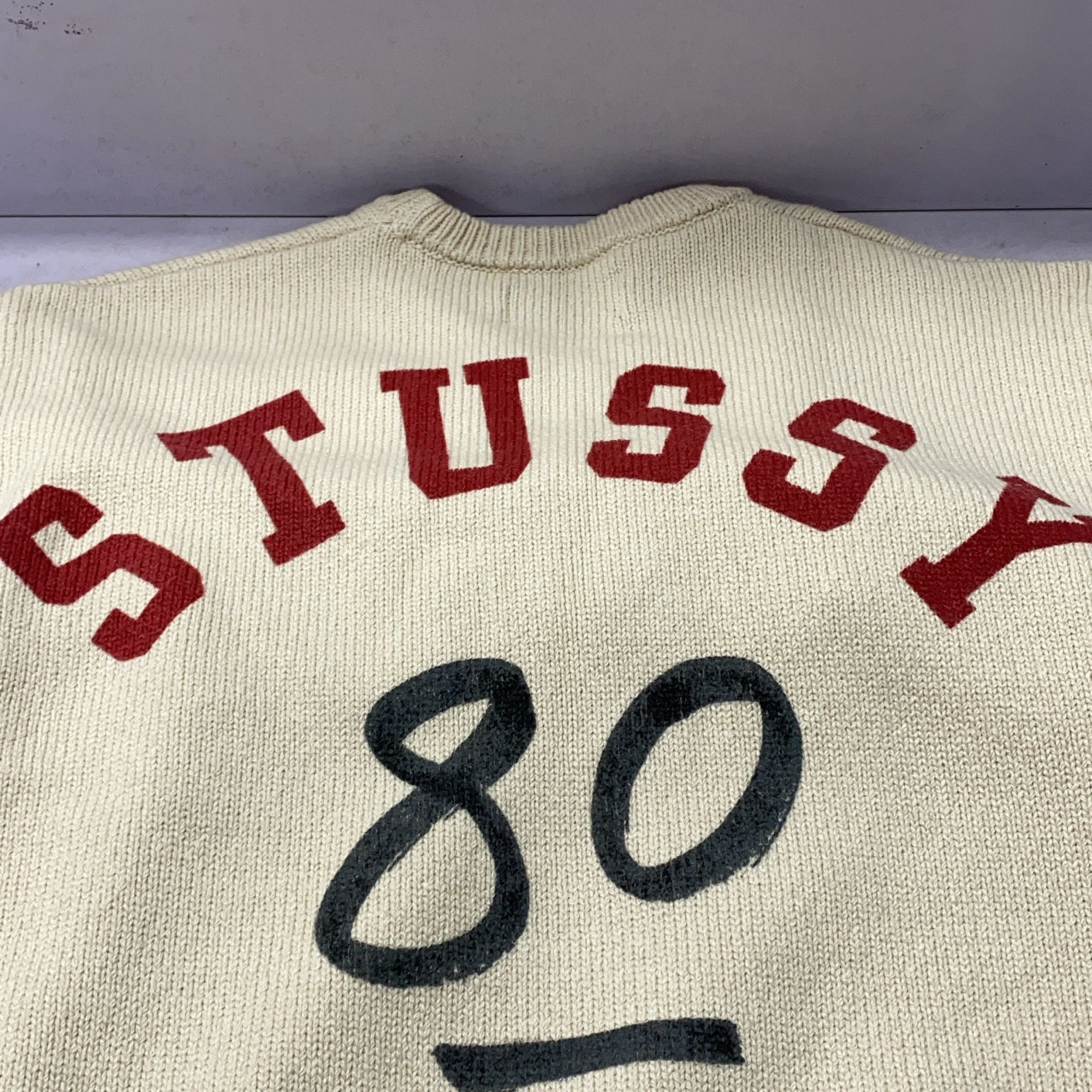 Stussy Stussy 80 Logo Sweater Size M Size US M / EU 48-50 / 2 - 5 Thumbnail