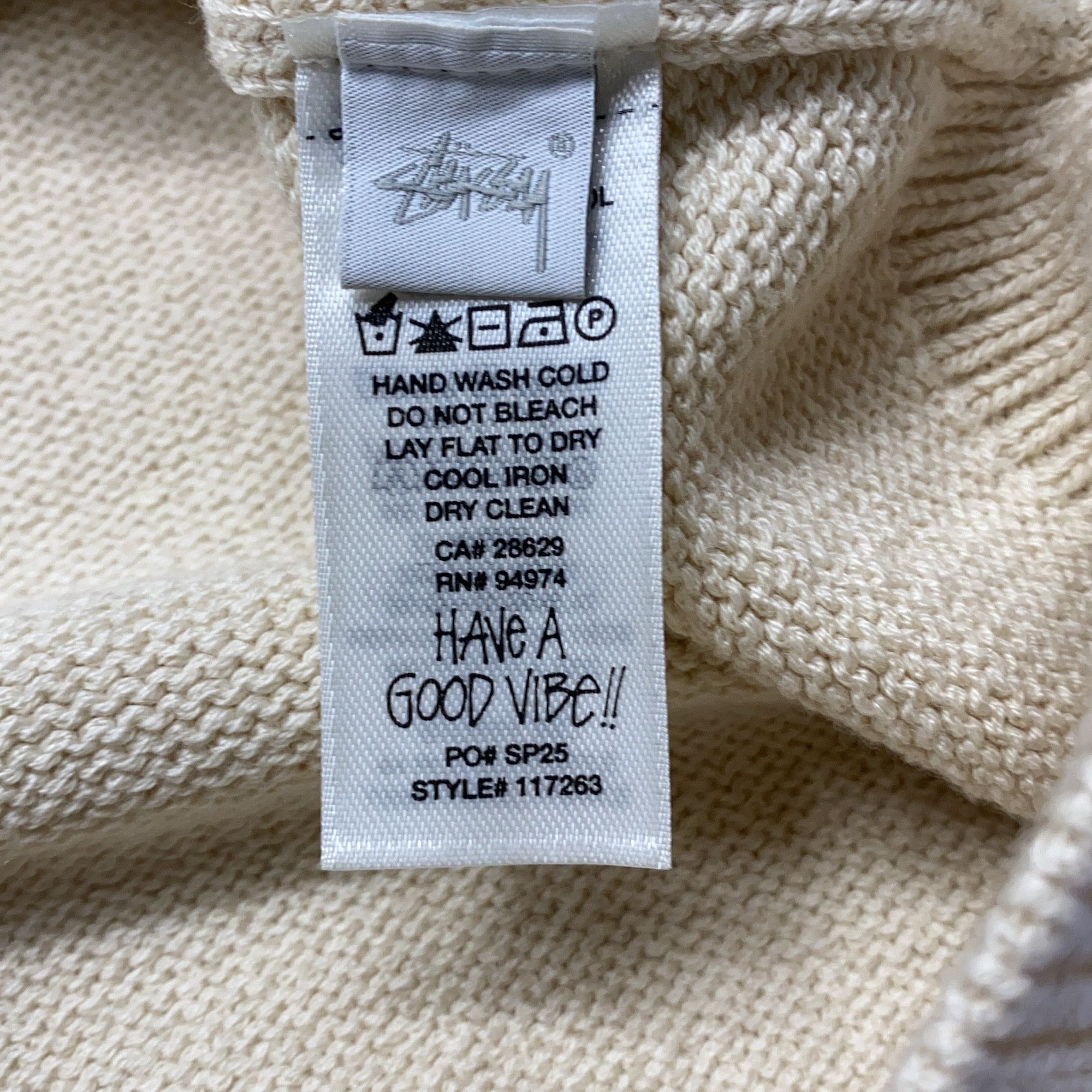 Stussy Stussy 80 Logo Sweater Size M Size US M / EU 48-50 / 2 - 3 Thumbnail
