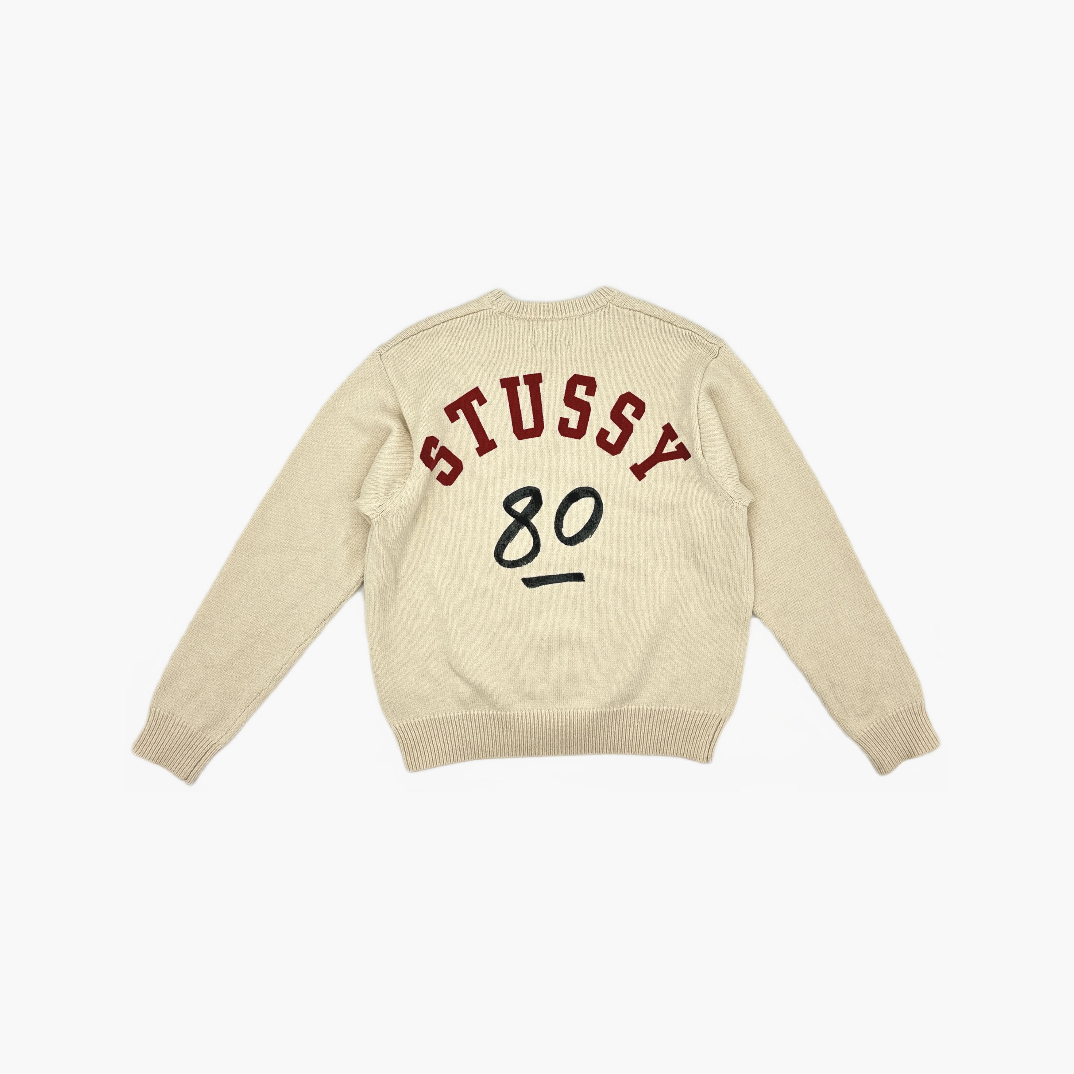 Stussy Stussy 80 Logo Sweater Size M Size US M / EU 48-50 / 2 - 2 Thumbnail