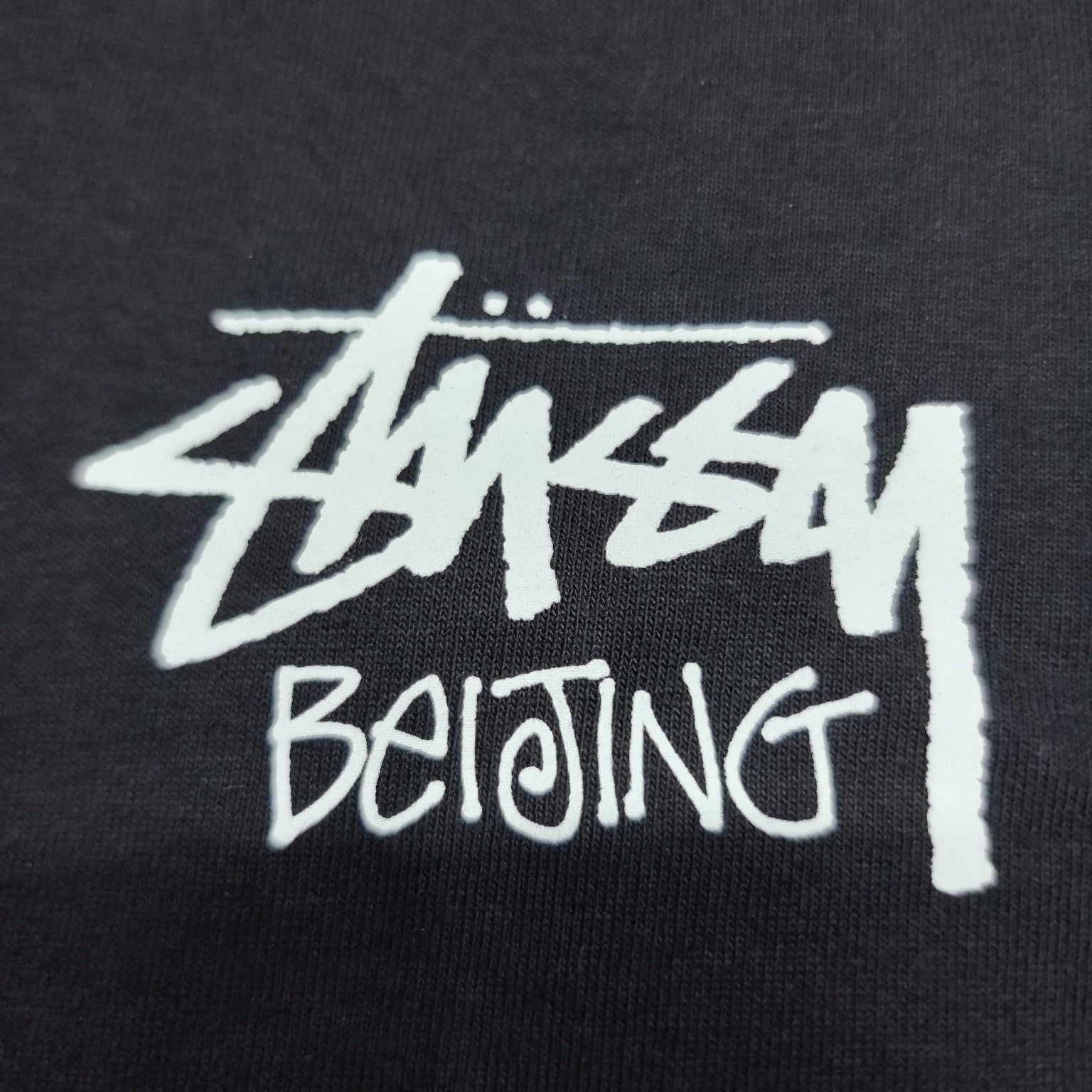 Stussy Stussy Beijing Logo Long Sleeve T-Shirt Size L Size US L / EU 52-54 / 3 - 6 Thumbnail
