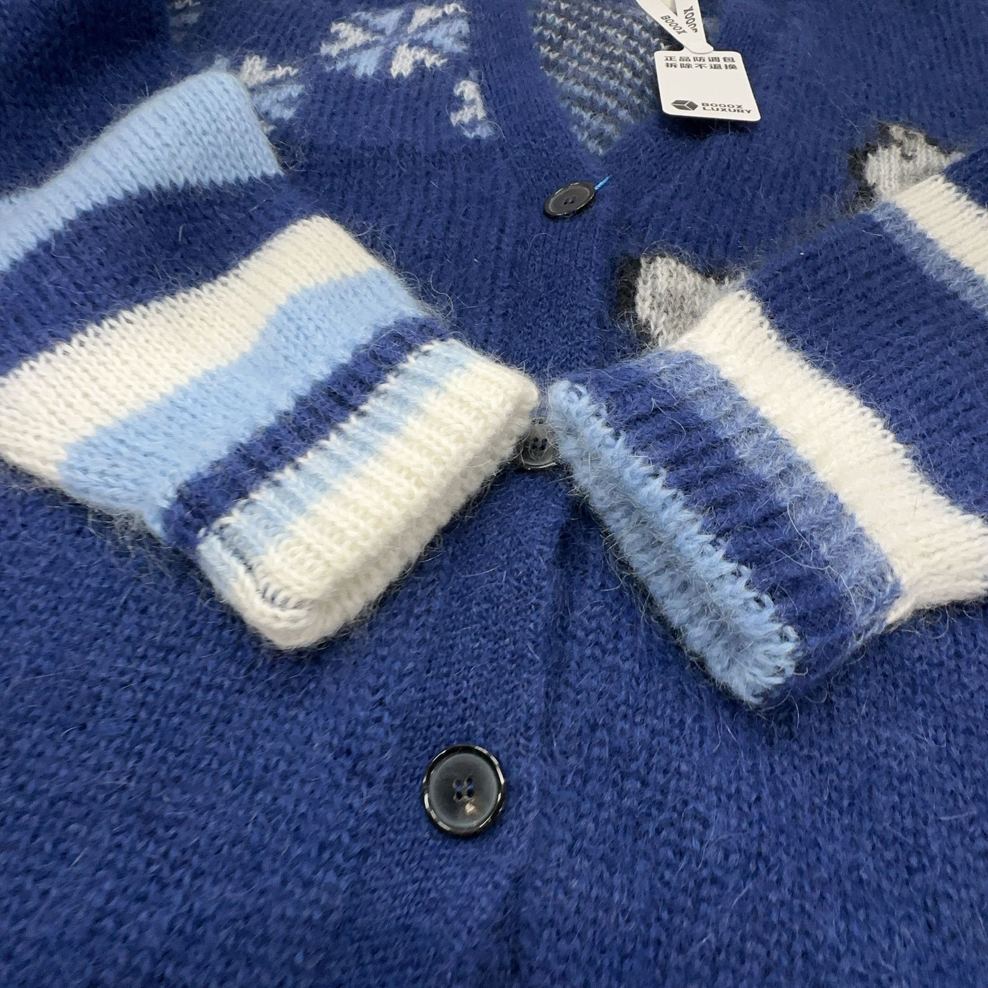 Loewe Loewe Polar Bear Mohair Blend Cardigan Size S Size S / US 4 / IT 40 - 7 Thumbnail