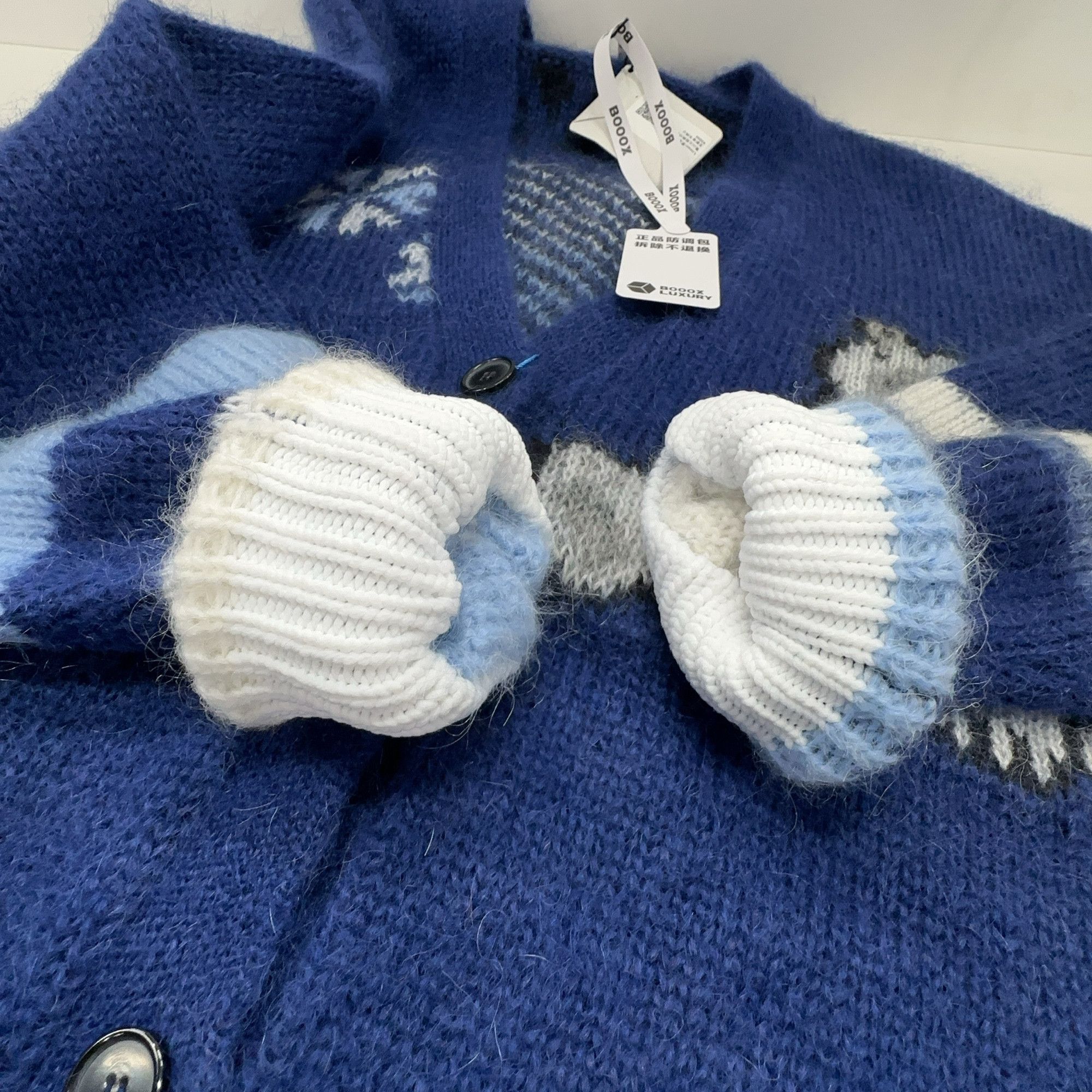 Loewe Loewe Polar Bear Mohair Blend Cardigan Size S Size S / US 4 / IT 40 - 6 Thumbnail