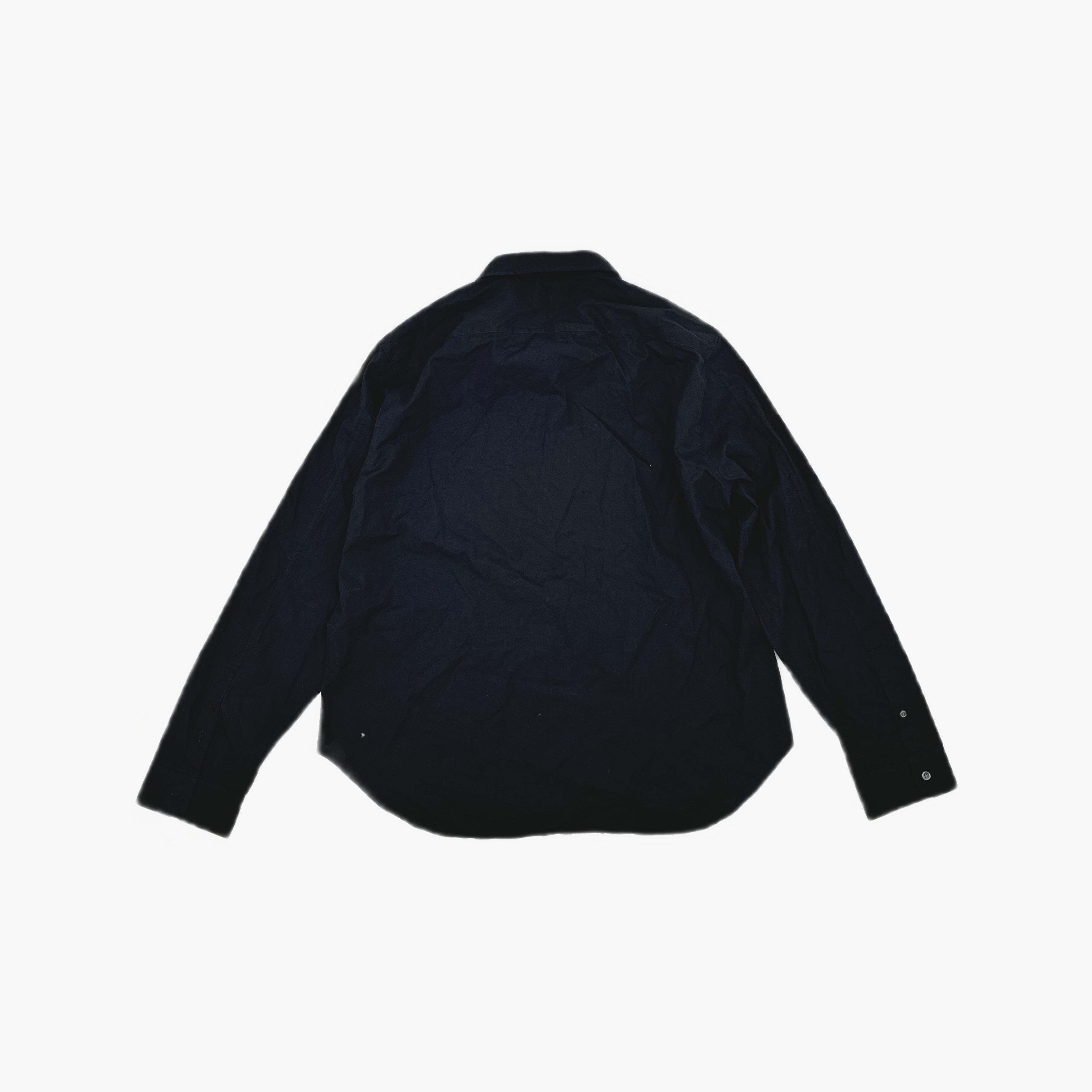 Loewe Loewe Logo Embroidered Button Up Shirt Black Size L Size US L / EU 52-54 / 3 - 2 Thumbnail