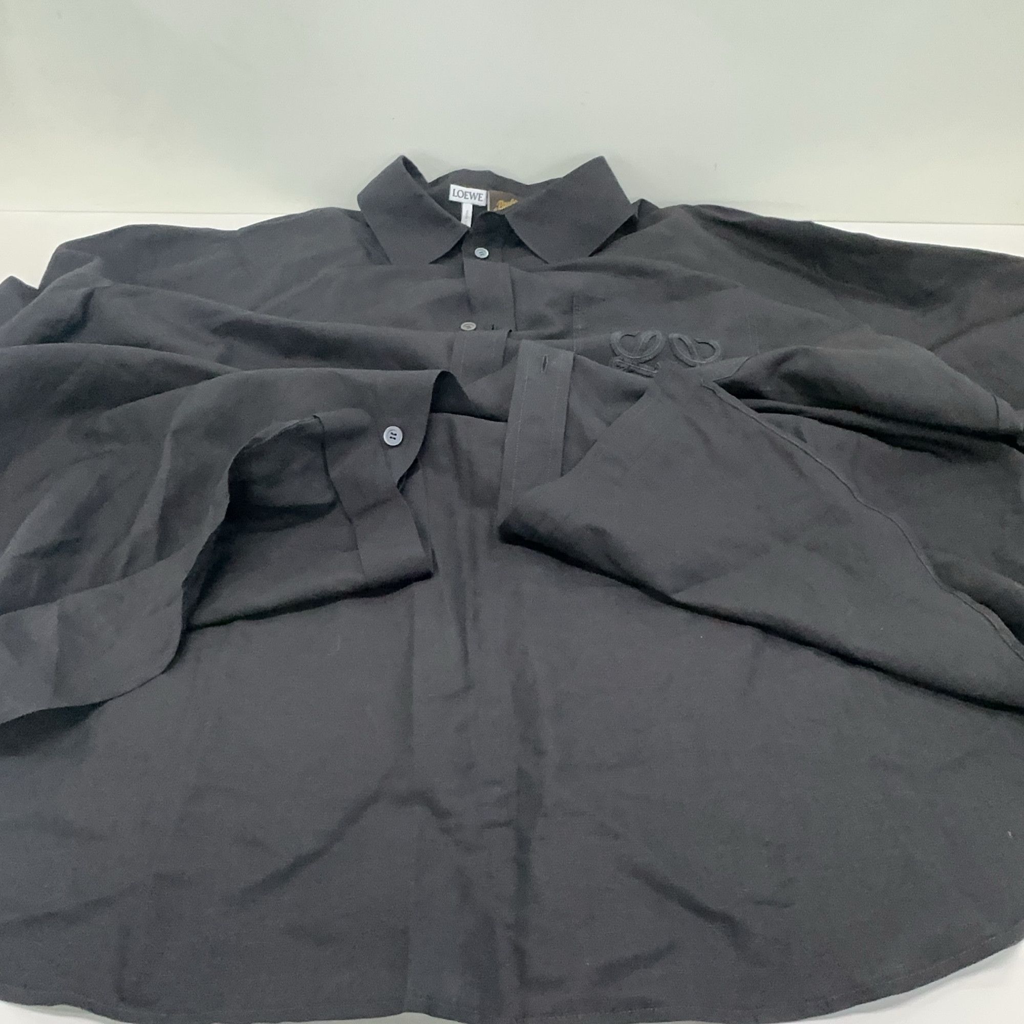 Loewe Loewe Paula's Ibiza Embroidered Logo Shirt Black Size L Size US L / EU 52-54 / 3 - 7 Thumbnail