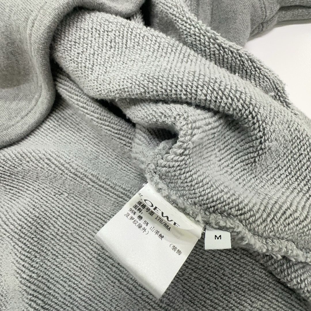 Loewe LOEWE Gray Cashmere Blend Polo Shirt Size M Size US M / EU 48-50 / 2 - 3 Thumbnail