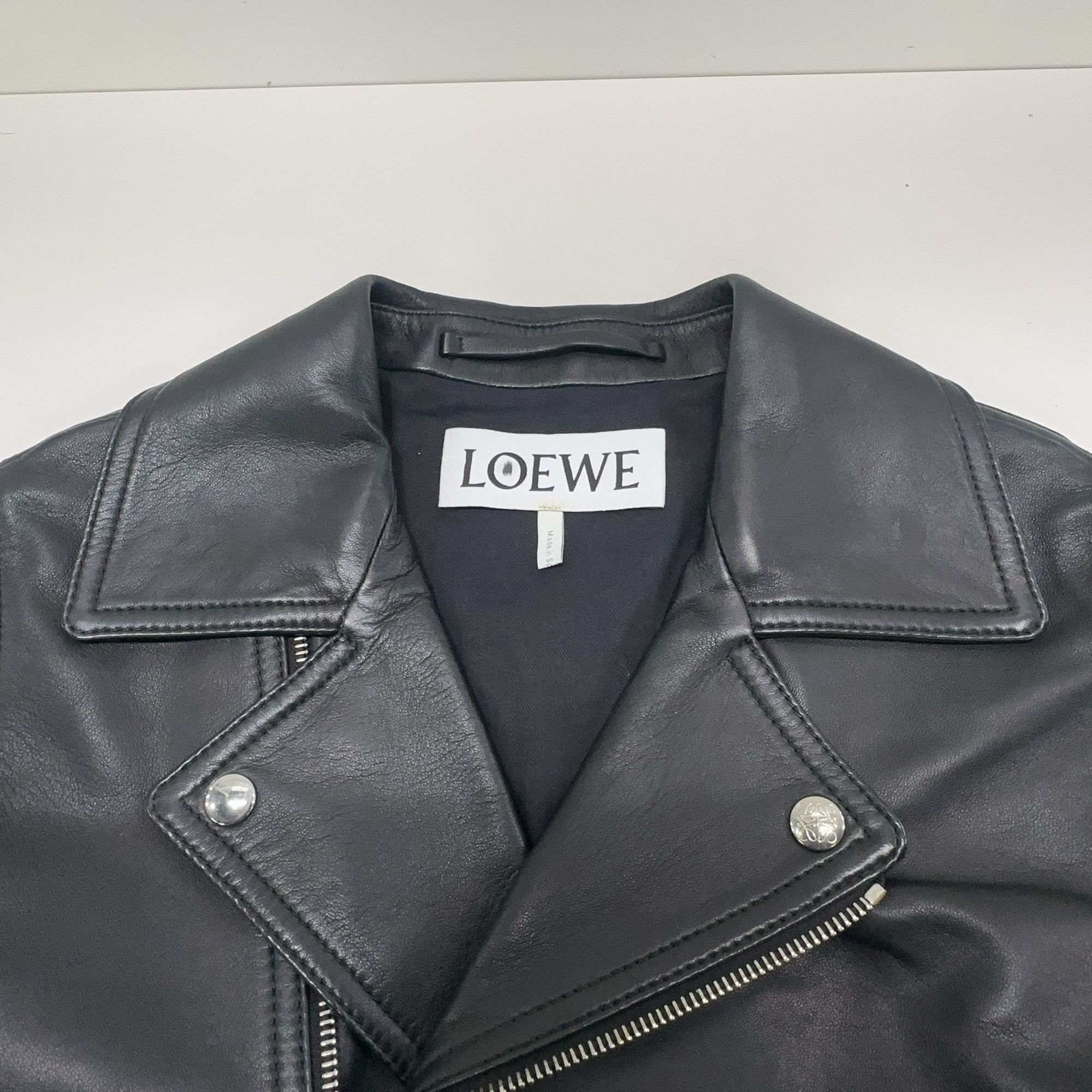 Loewe LOEWE Lambskin Biker Jacket Size 36 Size XS / US 0-2 / IT 36-38 - 9 Thumbnail