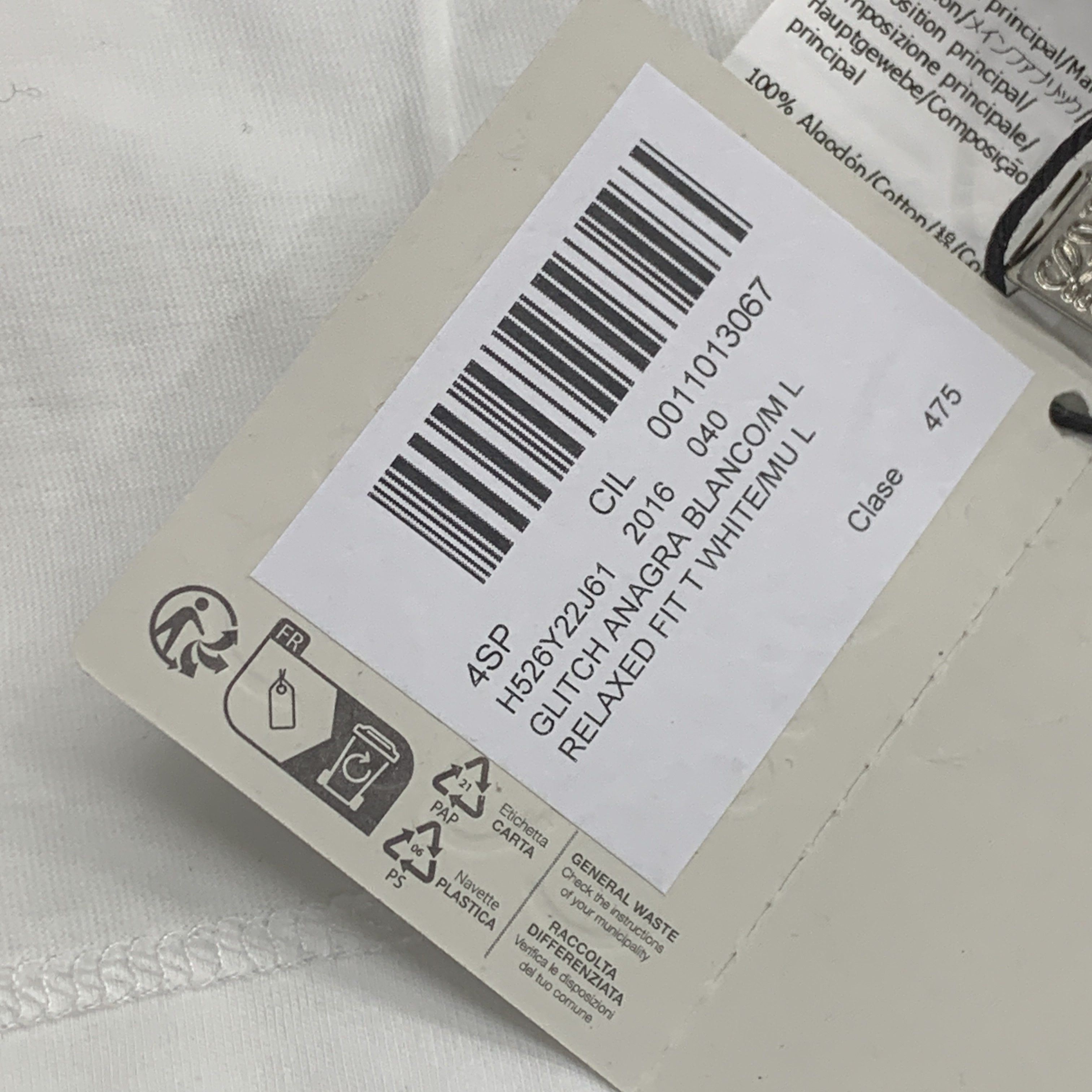 Loewe Loewe Glitch Anagram T-Shirt Size L Size US L / EU 52-54 / 3 - 5 Thumbnail