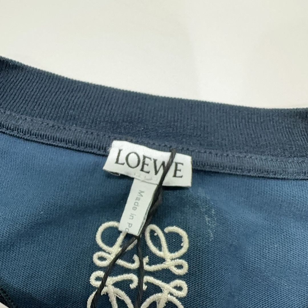 Loewe Loewe Hello Graphic T-Shirt Navy M Size US M / EU 48-50 / 2 - 7 Thumbnail