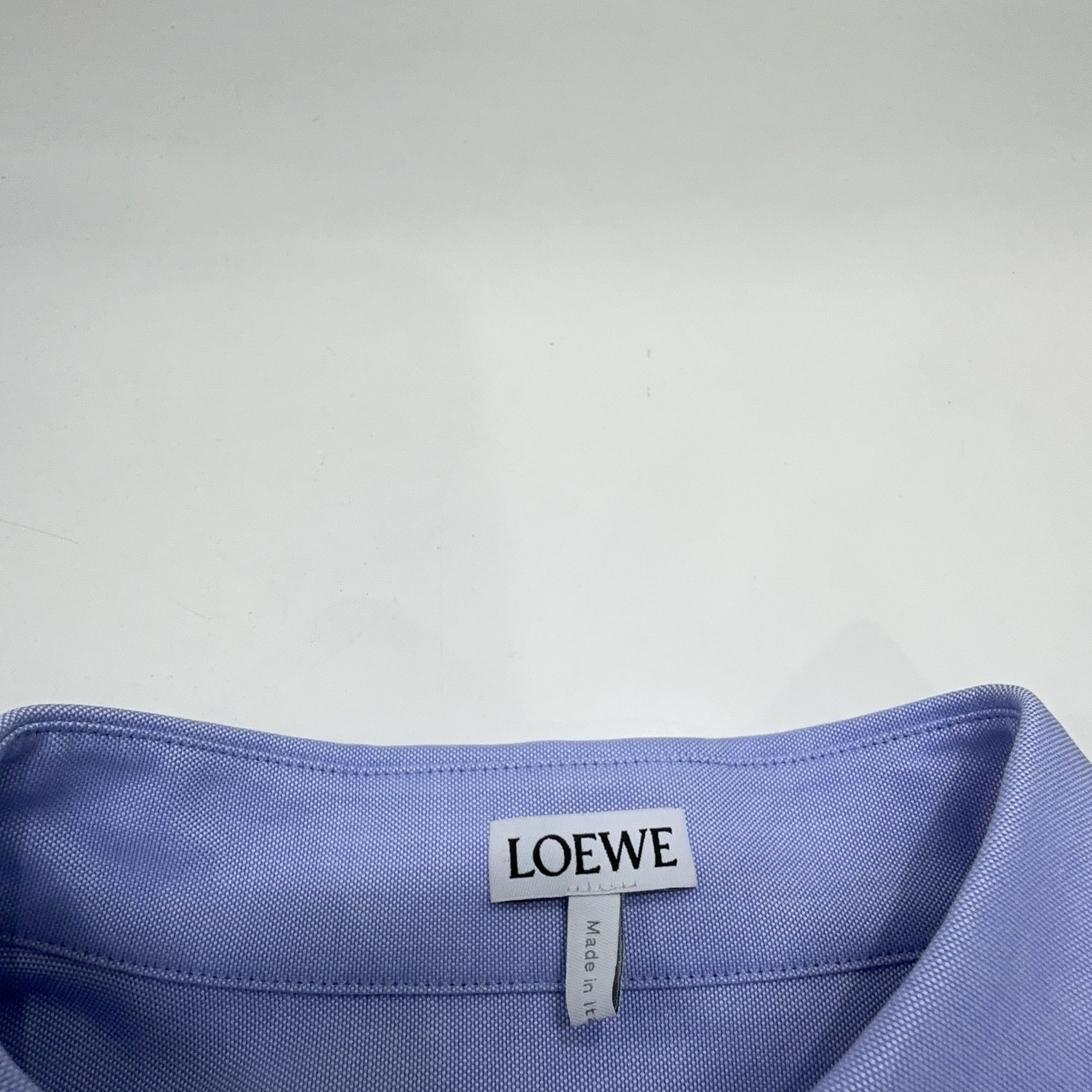 Loewe Loewe Embroidered Logo Button Up Shirt Size 39 Size US M / EU 48-50 / 2 - 5 Thumbnail