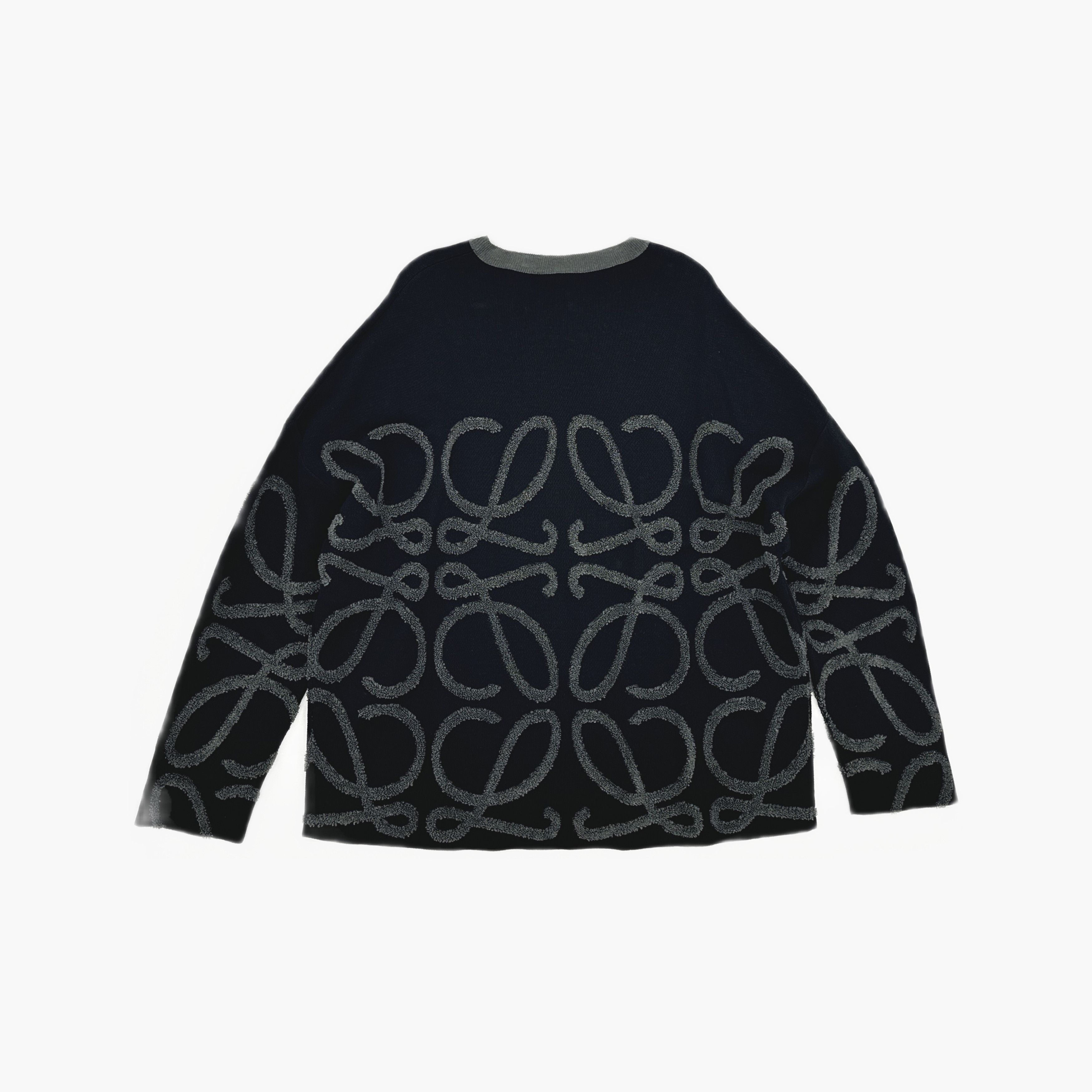 Loewe Loewe Anagram Knit Sweater L Size US L / EU 52-54 / 3 - 2 Thumbnail