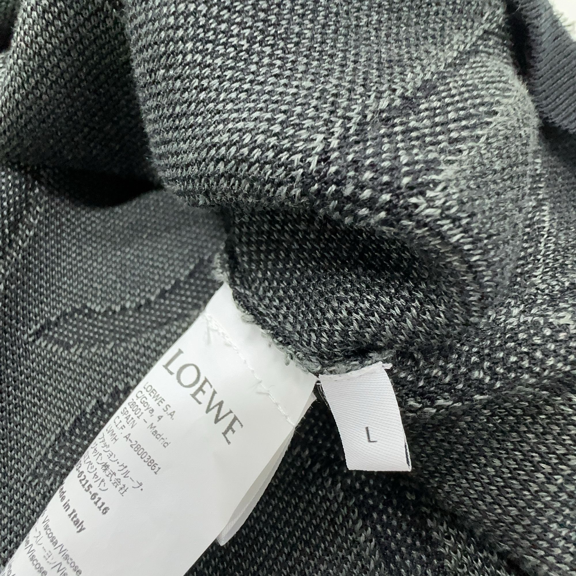 Loewe Loewe Anagram Knit Sweater L Size US L / EU 52-54 / 3 - 3 Thumbnail