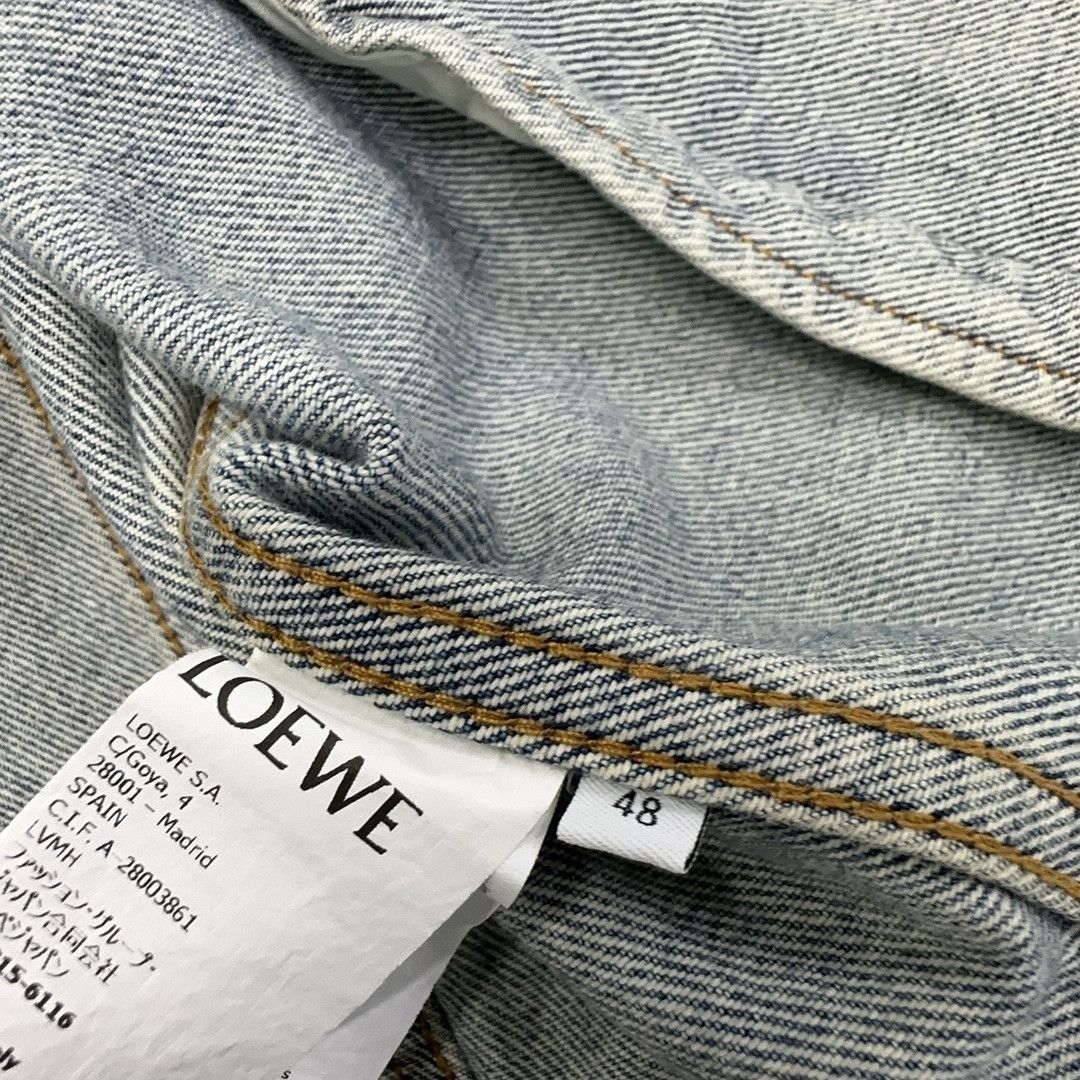 Loewe LOEWE Anagram Denim Jacket Size 48 Size US M / EU 48-50 / 2 - 4 Thumbnail