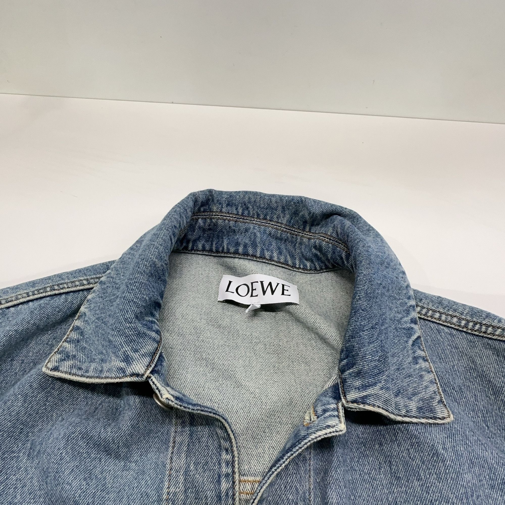Loewe LOEWE Anagram Denim Jacket Size 48 Size US M / EU 48-50 / 2 - 6 Thumbnail
