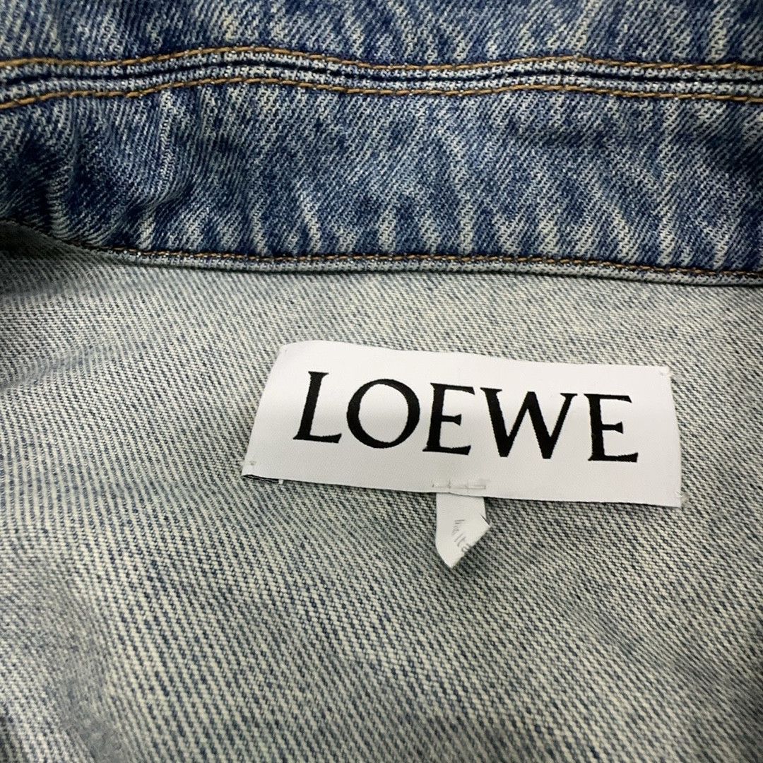 Loewe LOEWE Anagram Denim Jacket Size 48 Size US M / EU 48-50 / 2 - 3 Thumbnail