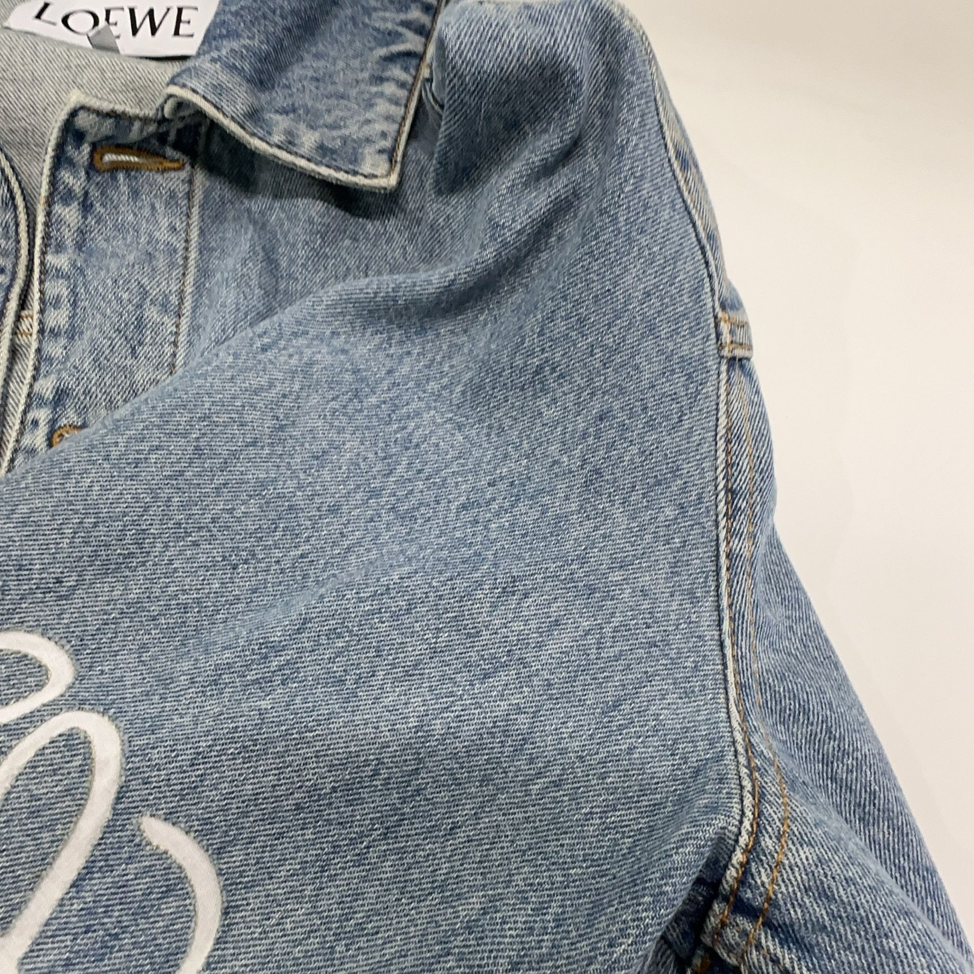 Loewe LOEWE Anagram Denim Jacket Size 48 Size US M / EU 48-50 / 2 - 10 Thumbnail