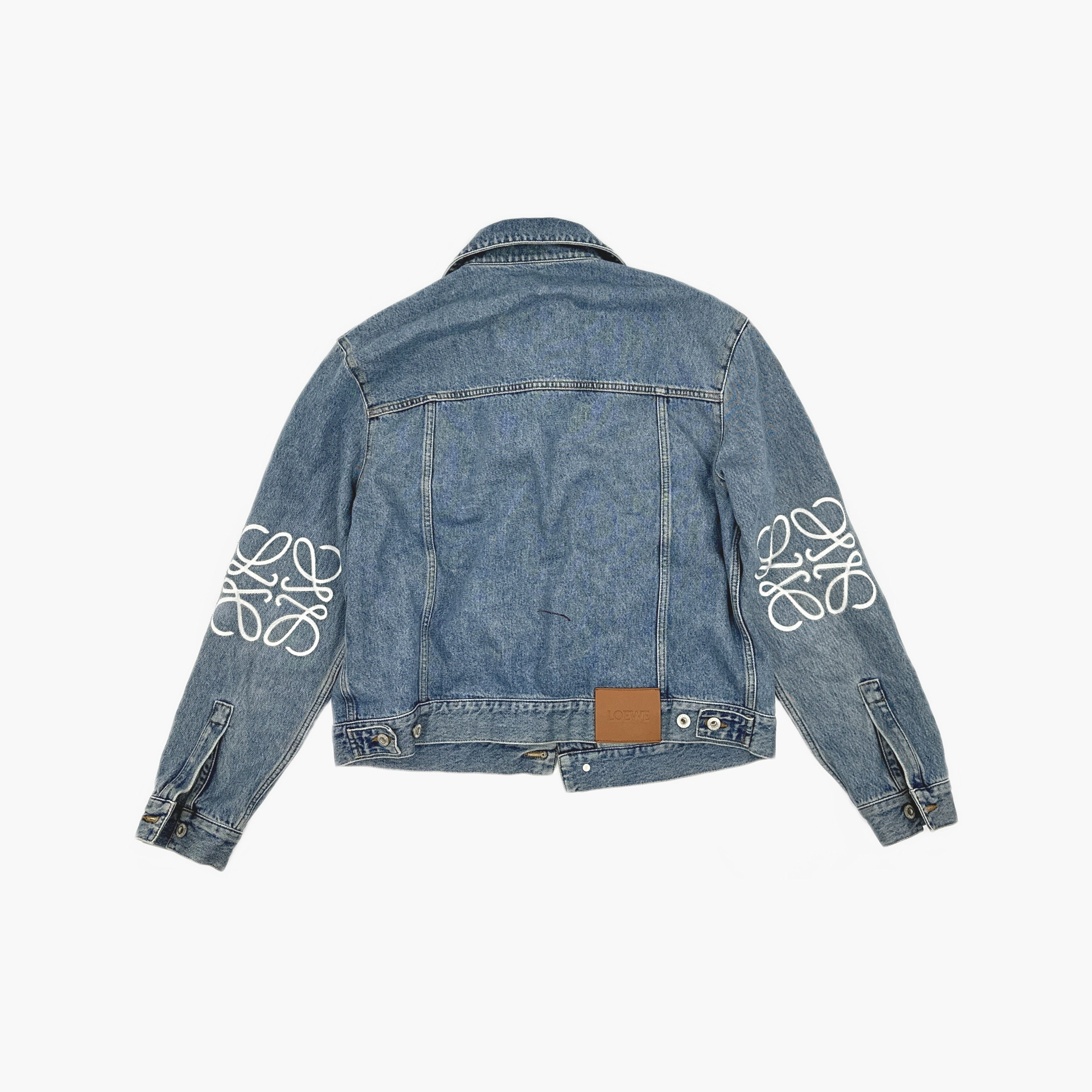 Loewe LOEWE Anagram Denim Jacket Size 48 Size US M / EU 48-50 / 2 - 2 Thumbnail
