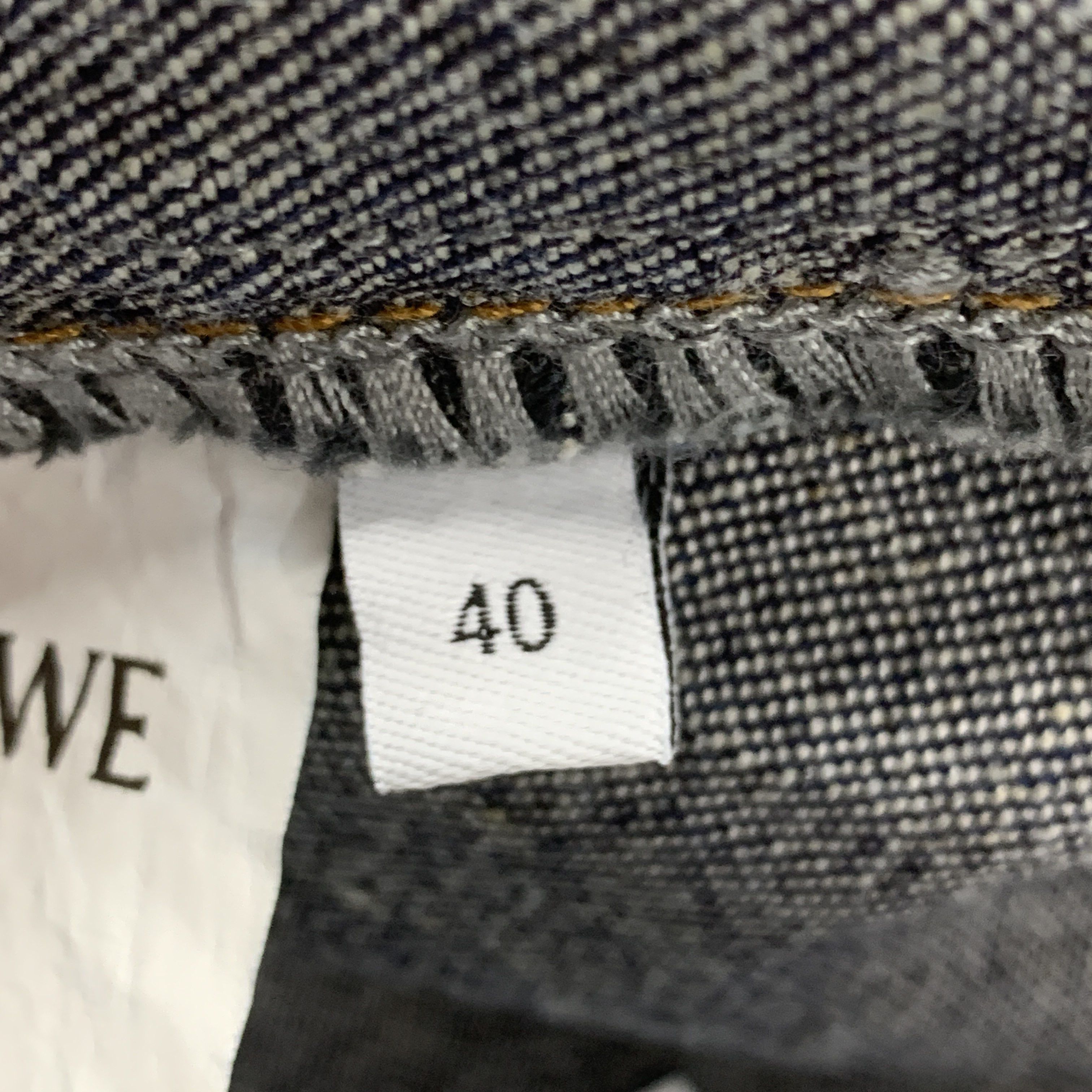 Loewe Loewe Anagram Embroidered Denim Button Up Shirt Size 40 Size S / US 4 / IT 40 - 5 Thumbnail