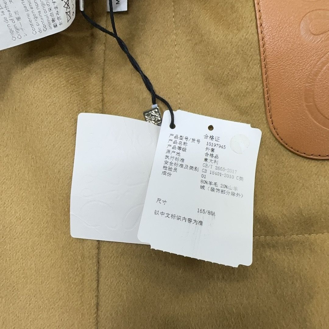 Loewe Loewe Wool Cashmere Belted Coat Size IT 40 Size S / US 4 / IT 40 - 4 Thumbnail