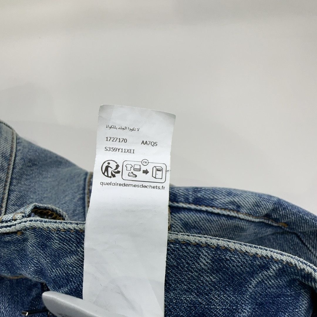 Loewe Loewe Anagram Embroidered Jeans Size 38 Size 26" / US 2 / IT 38 - 3 Thumbnail