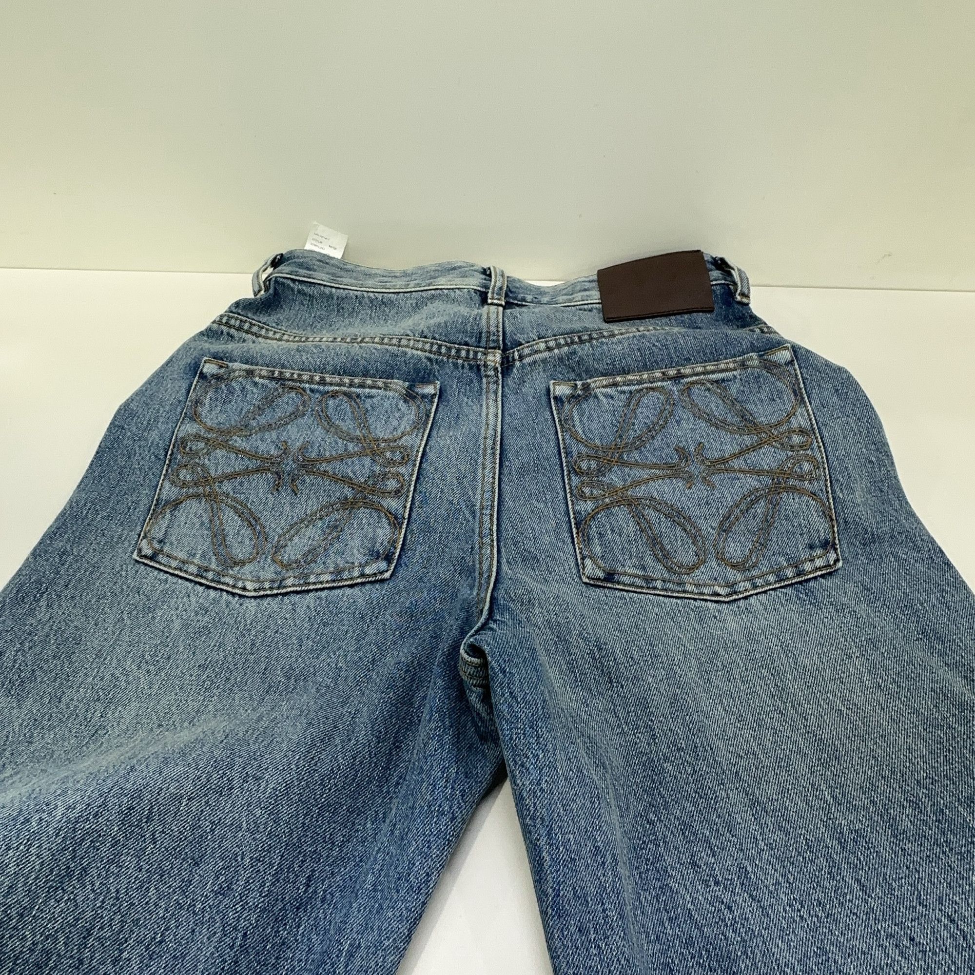 Loewe Loewe Anagram Embroidered Jeans Size 38 Size 26" / US 2 / IT 38 - 9 Thumbnail