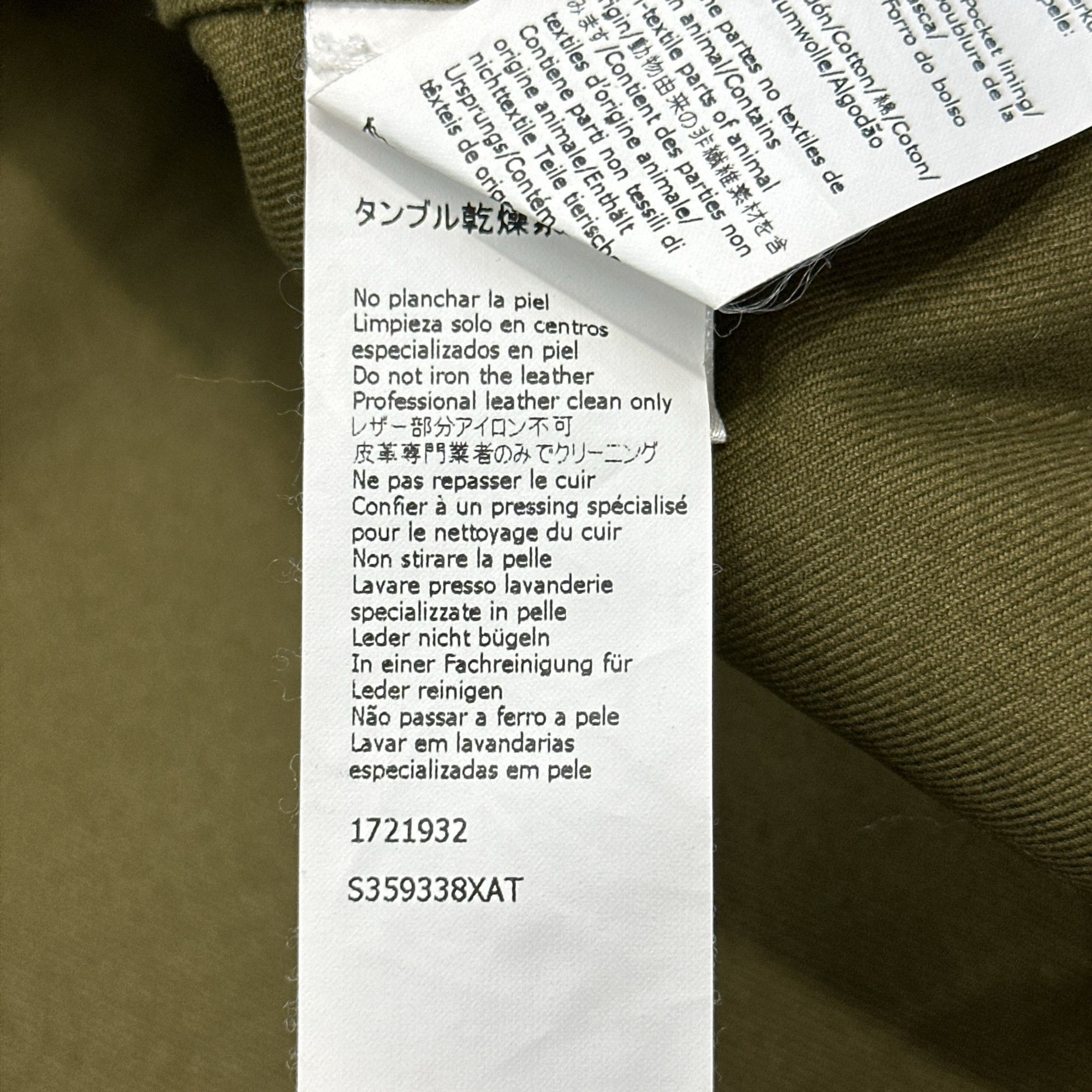 Loewe Loewe Canvas Military Jacket Size 34 Size XXS / US 00 / IT 34 - 5 Thumbnail
