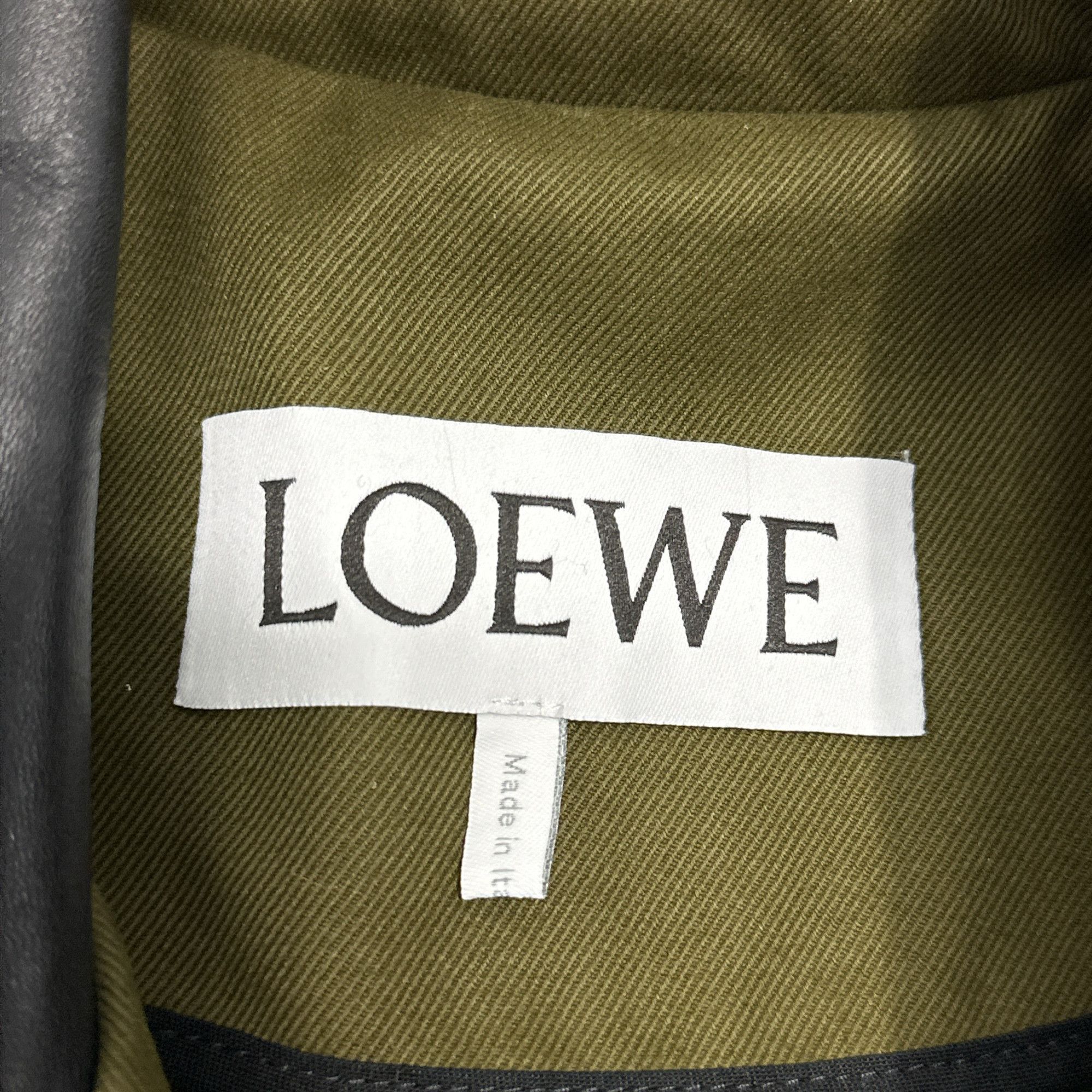Loewe Loewe Canvas Military Jacket Size 34 Size XXS / US 00 / IT 34 - 3 Thumbnail