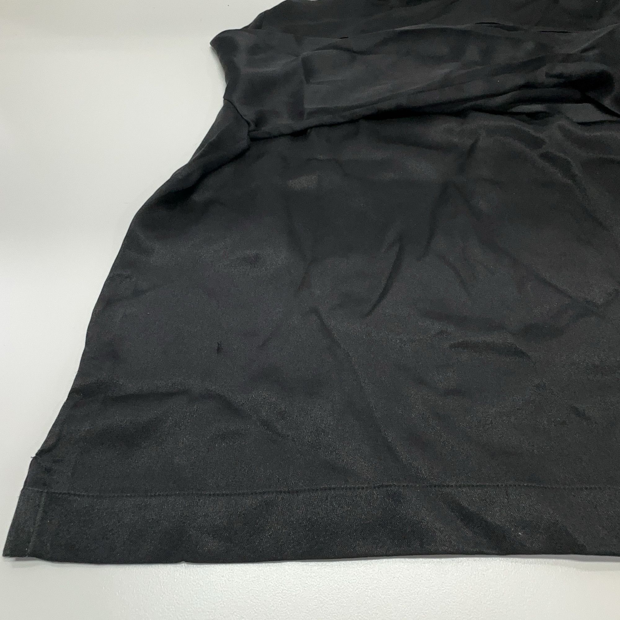 Loewe LOEWE Anagram Silk Satin Blouse Black Size 36 Size XS / US 0-2 / IT 36-38 - 8 Thumbnail